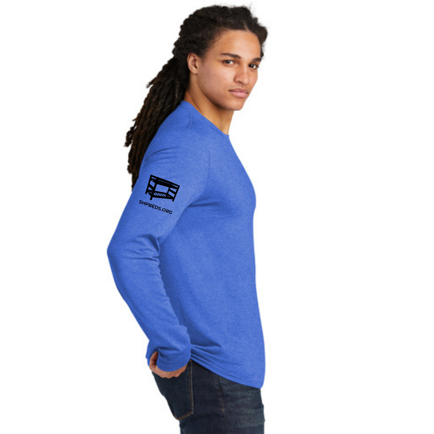 Long Sleeve Shirt w/ Chapter Name (ROYAL FROST) - Black or White Logos