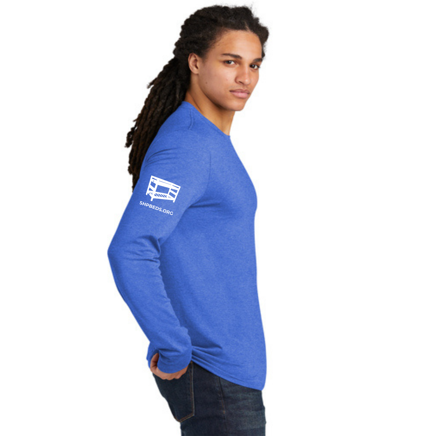 Long Sleeve Shirt w/ Chapter Name (ROYAL FROST) - Black or White Logos