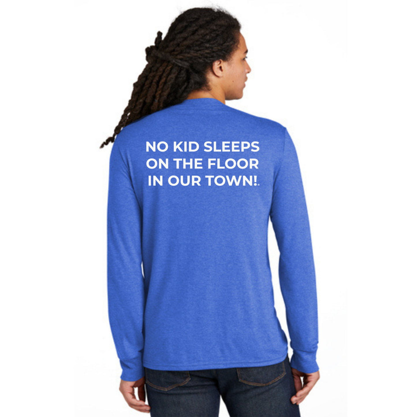 Long Sleeve Shirt w/ Chapter Name (ROYAL FROST) - Black or White Logos