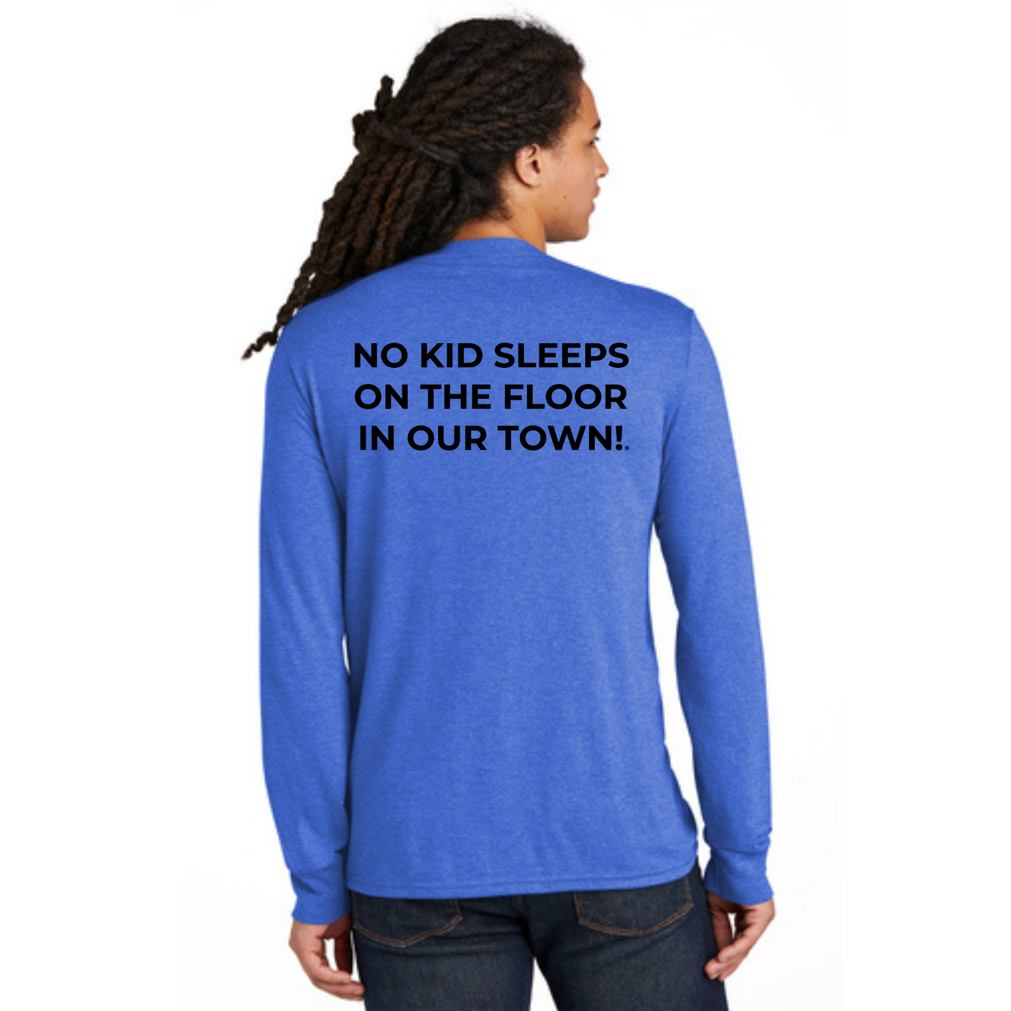 Long Sleeve Shirt w/ Chapter Name (ROYAL FROST) - Black or White Logos