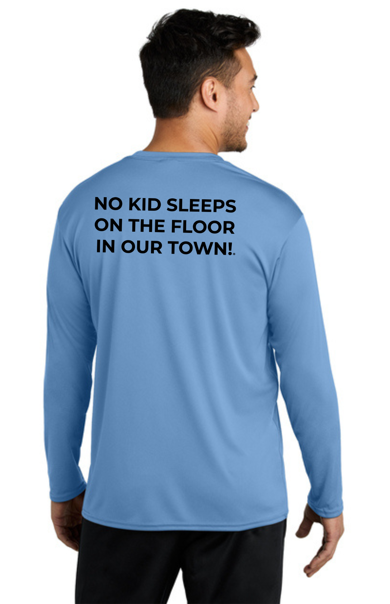 Chapter - ADULT UV Performance Long Sleeve (CAROLINA BLUE) - "CHAPTER NAME"