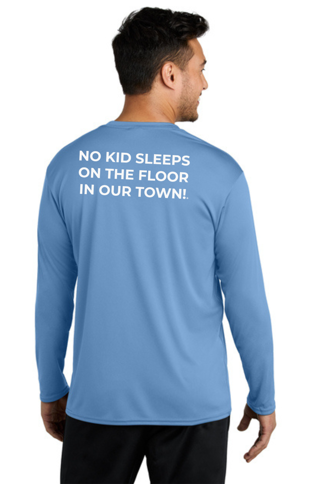 Chapter - ADULT UV Performance Long Sleeve (CAROLINA BLUE) - "CHAPTER NAME"