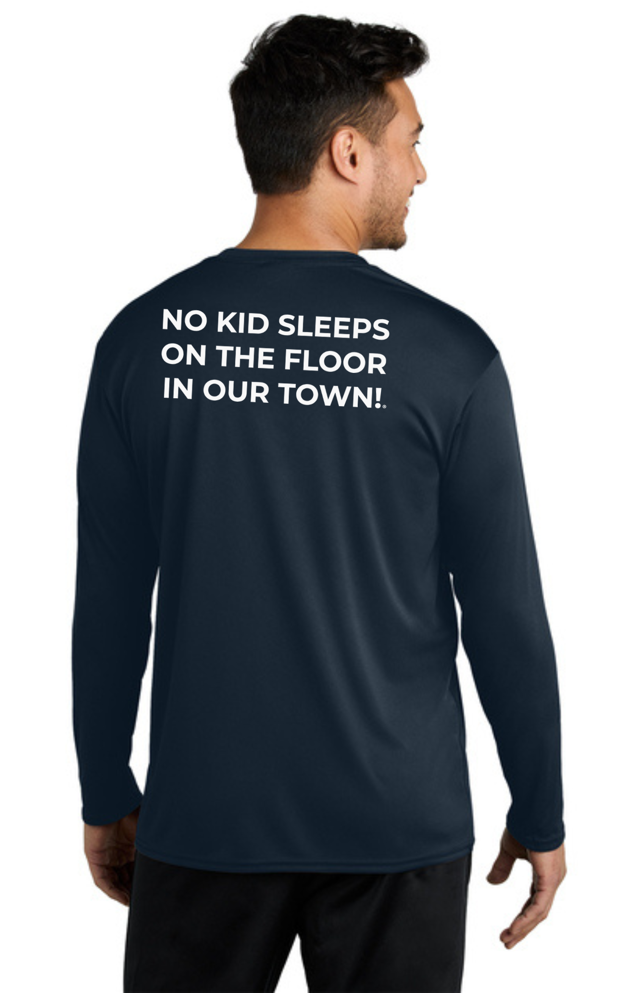 Chapter - ADULT UV Performance Long Sleeve (TRUE NAVY) - "CHAPTER NAME"