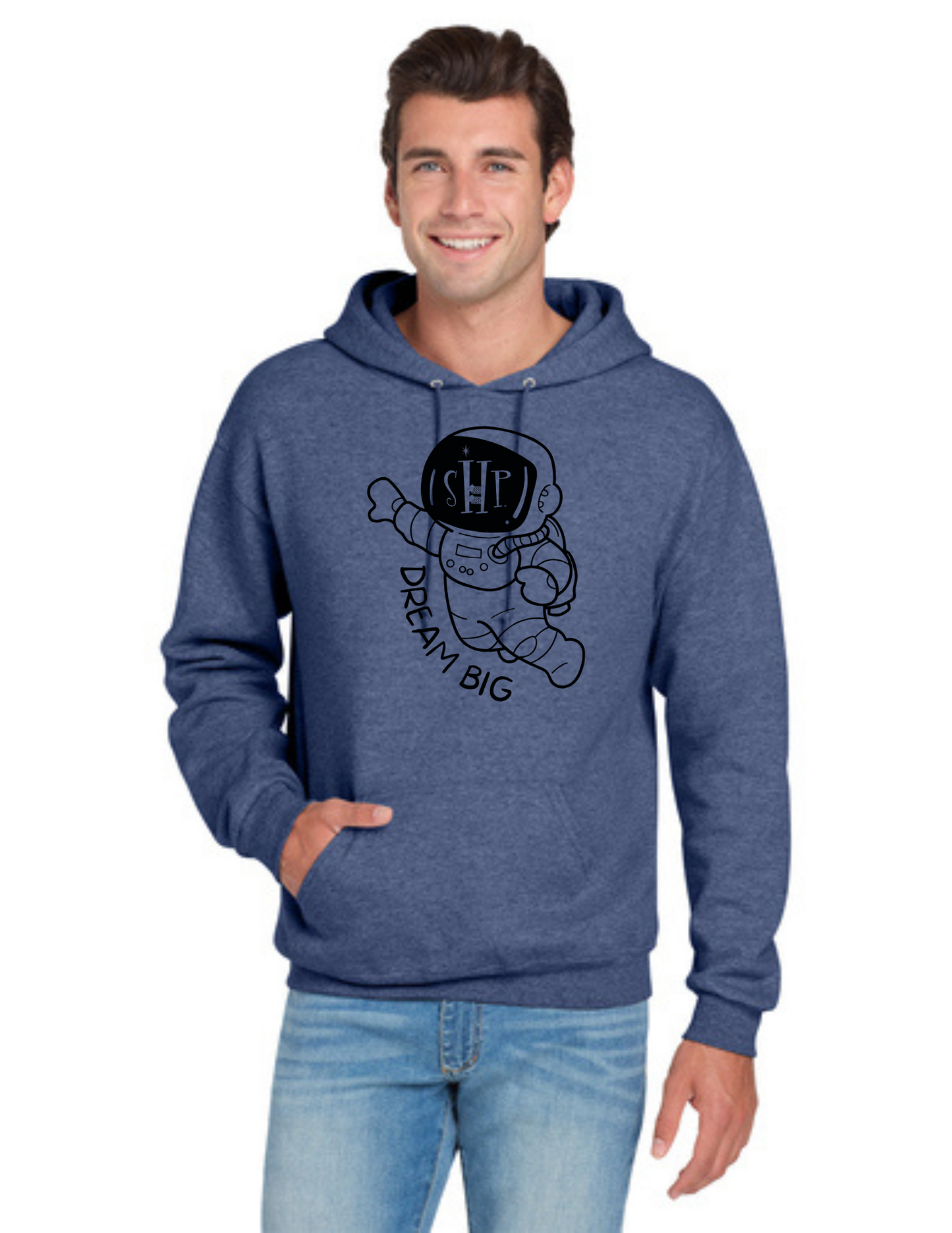 Graphic - ADULT Hoodie (ALL COLORS) - "ASTRONAUT"