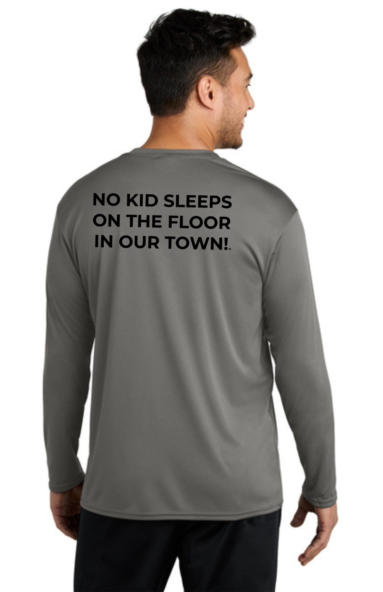 Chapter - ADULT UV Performance Long Sleeve (GREY CONCRETE) - "CHAPTER NAME"