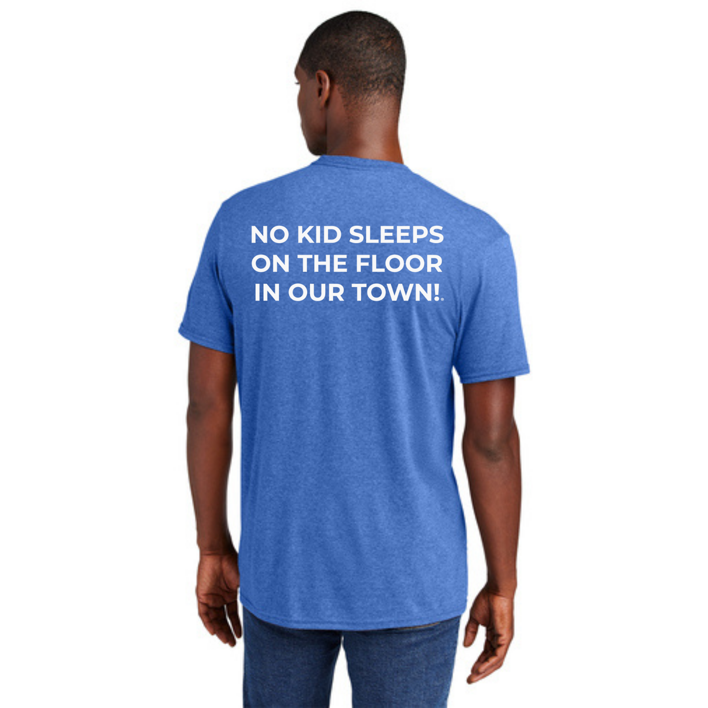 STAFF T-Shirt w/ Chapter Name (HEATHERED ROYAL) - Black or White Logos
