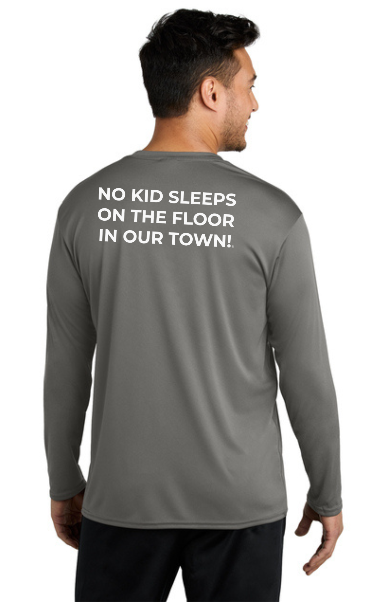 Chapter - ADULT UV Performance Long Sleeve (GREY CONCRETE) - "CHAPTER NAME"