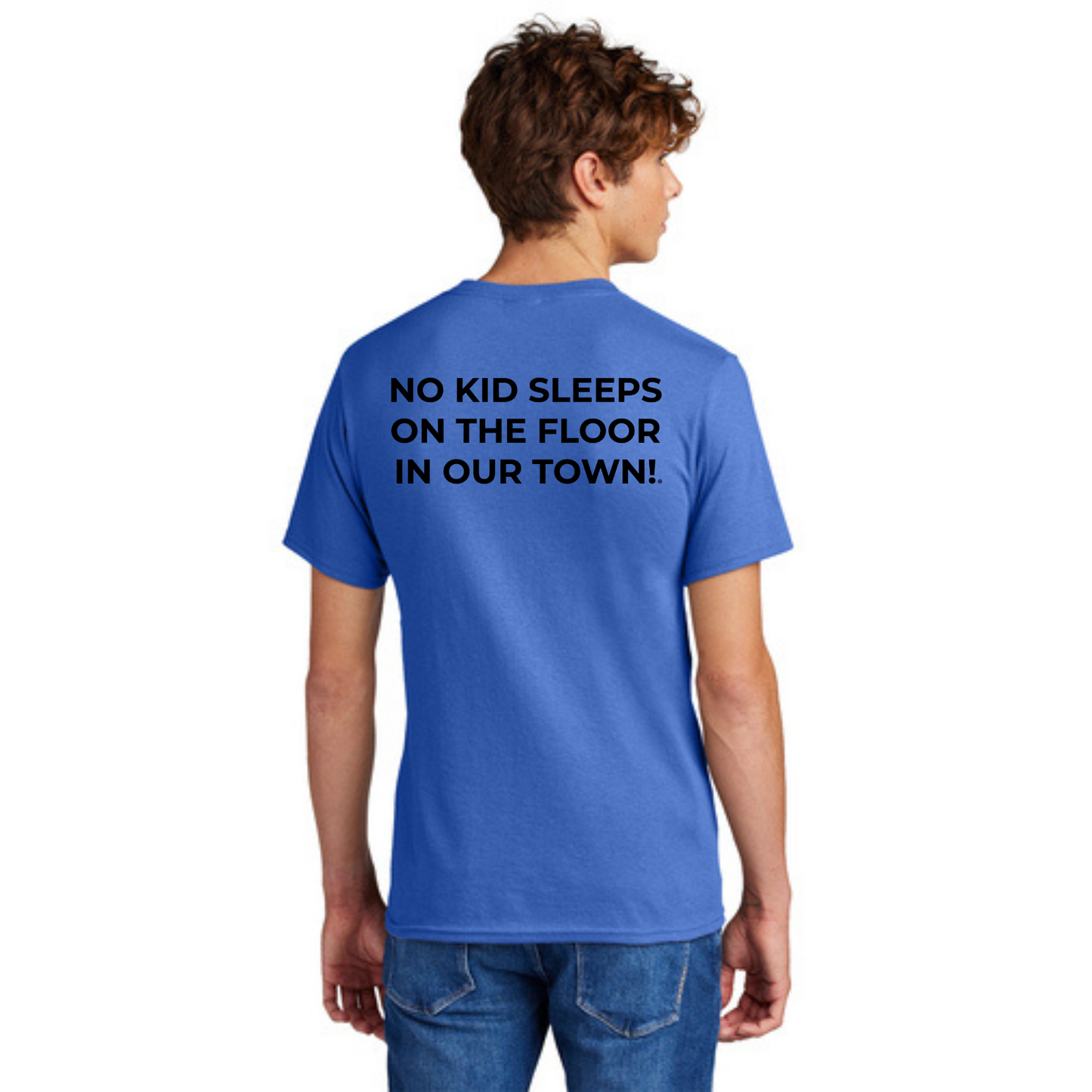 STAFF (TALL) T-Shirt w/ Chapter Name (ROYAL) - Black or White Logos
