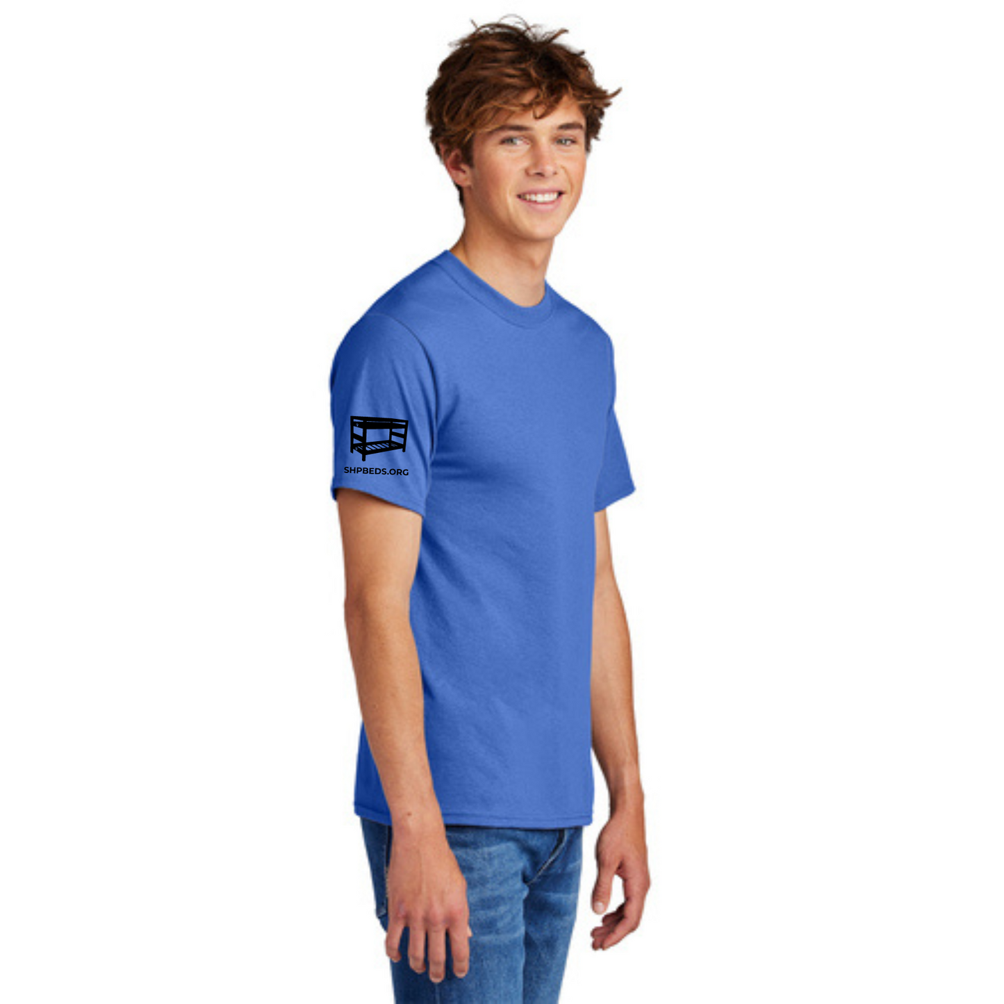STAFF (TALL) T-Shirt w/ Chapter Name (ROYAL) - Black or White Logos