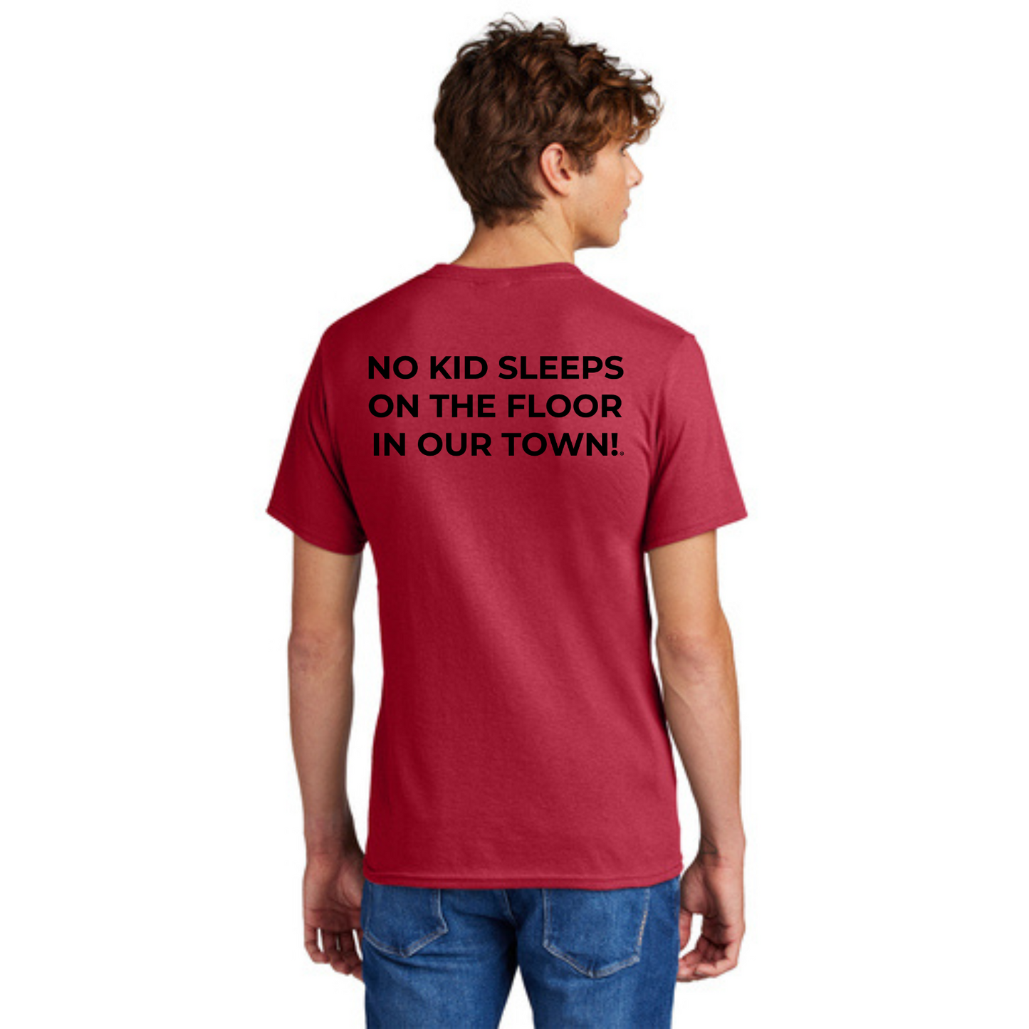 STAFF (TALL) T-Shirt w/ Chapter Name (RED) - Black or White Logos