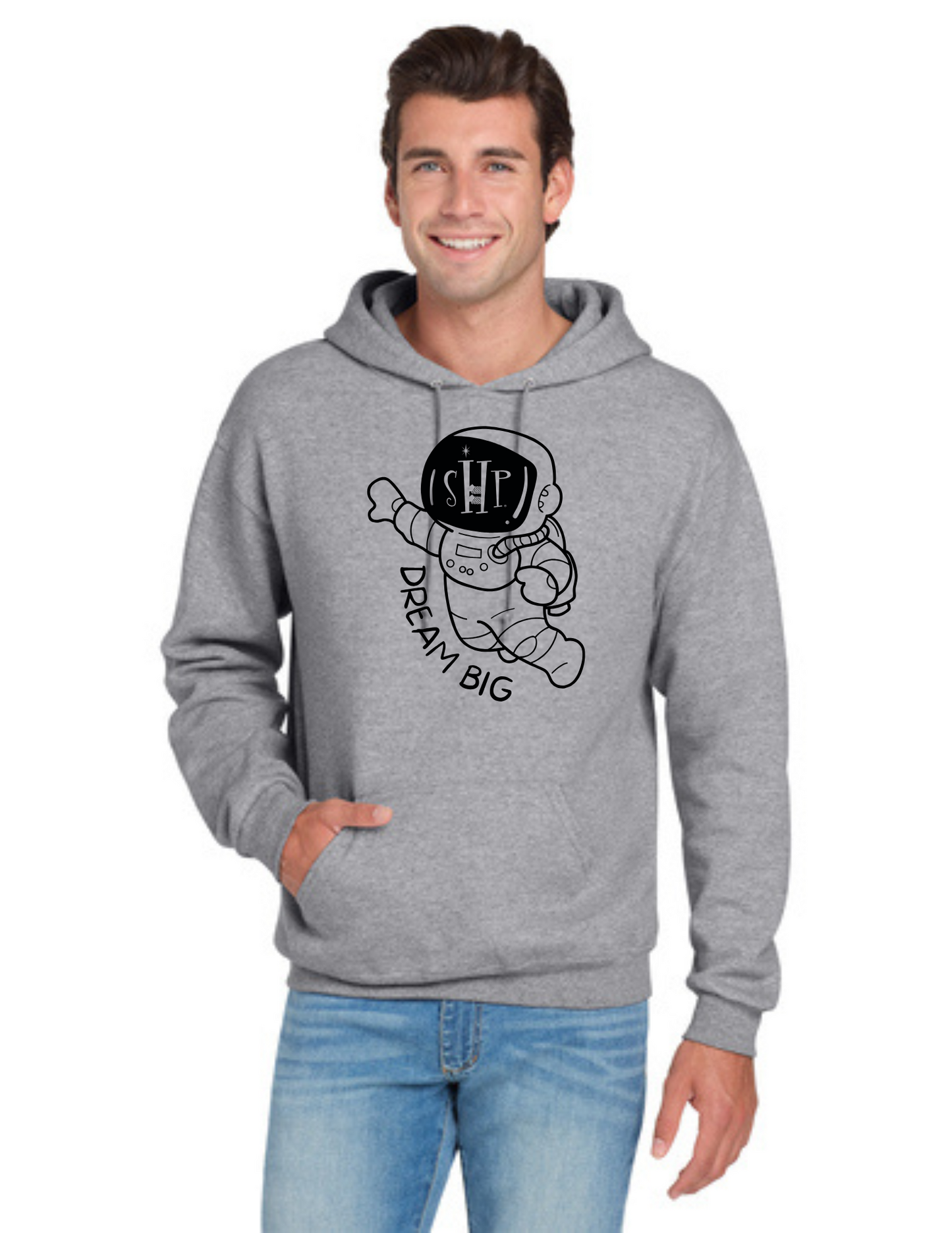 Graphic - ADULT Hoodie (ALL COLORS) - "ASTRONAUT"