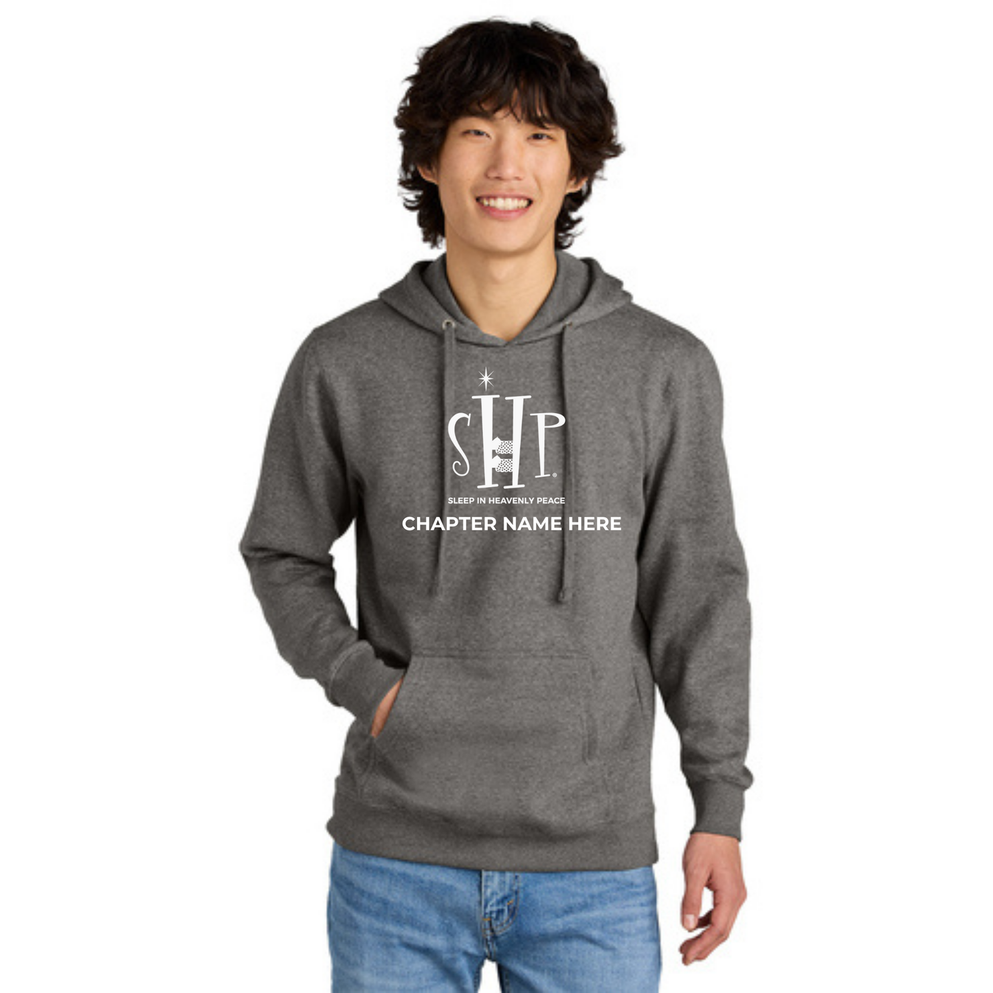 STAFF Hoodie w/ Chapter Name (GREY FROST) - Black or White Logos