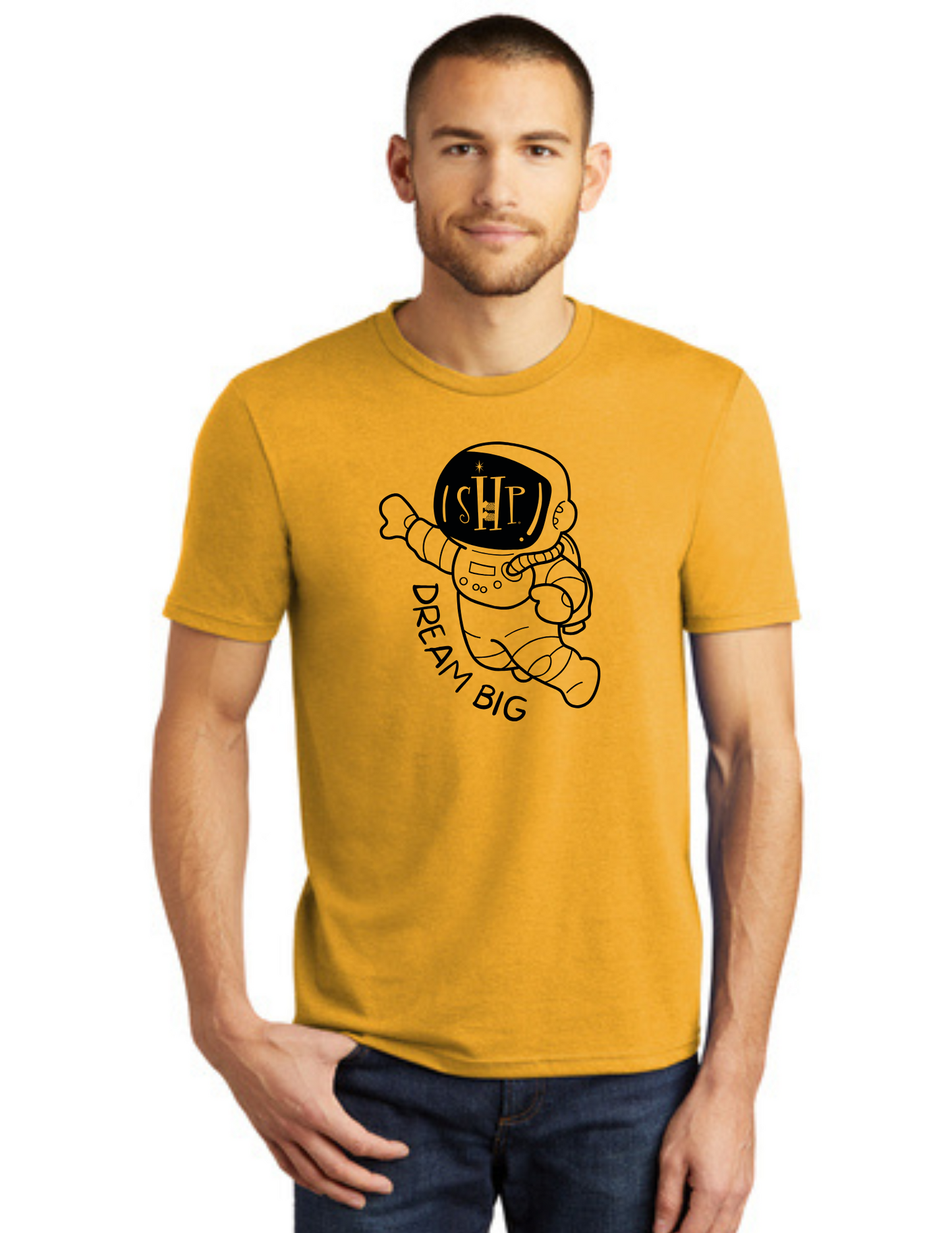 Graphic - ADULT Short Sleeve Shirt (ALL COLORS) - "SHP ASTRONAUT"