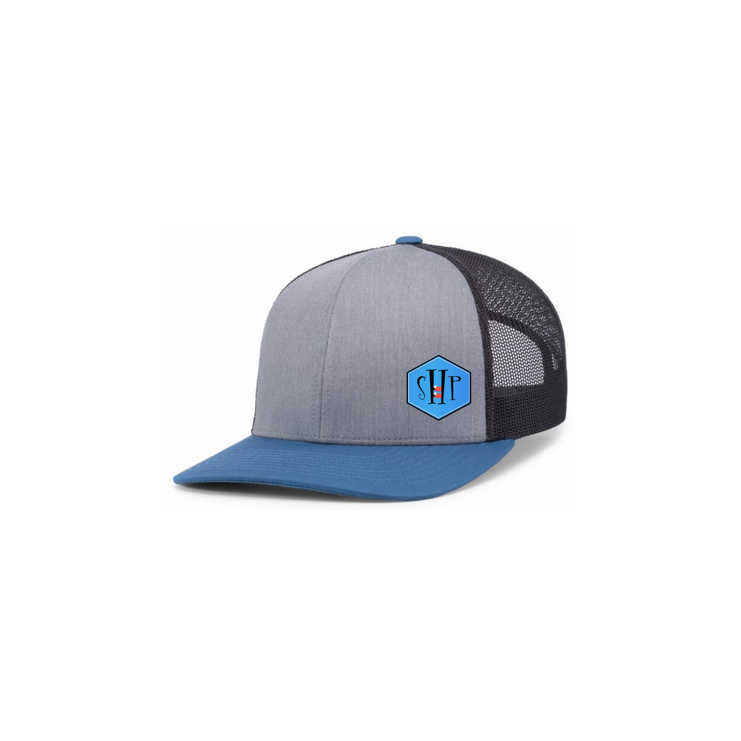SnapBack Trucker Hat w/ SHP Hexagon Patch