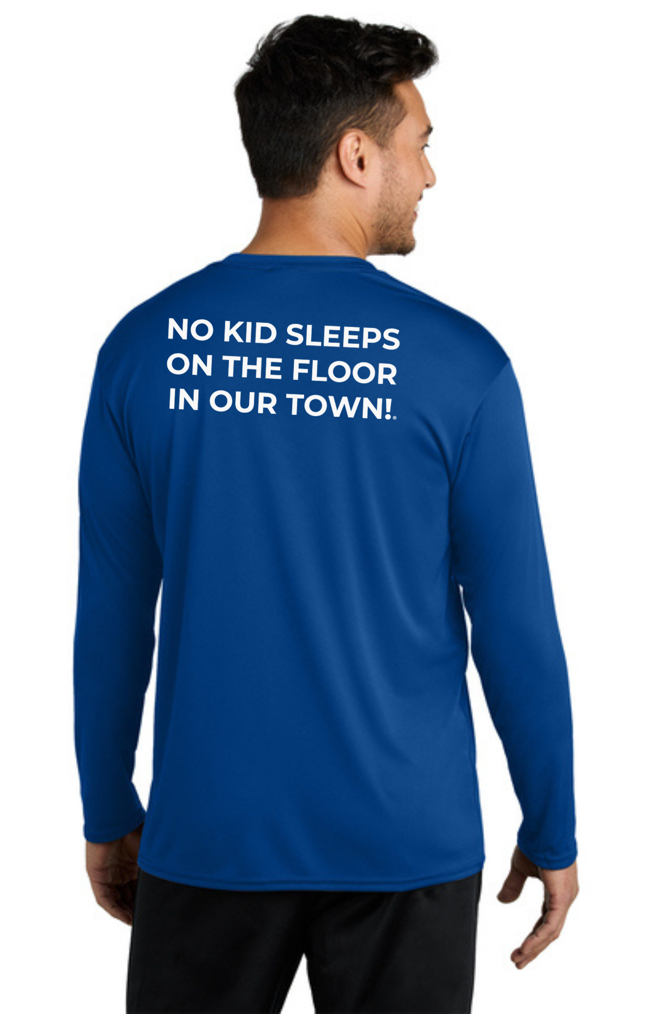 Chapter - ADULT UV Performance Long Sleeve (TRUE ROYAL) - "CHAPTER NAME"