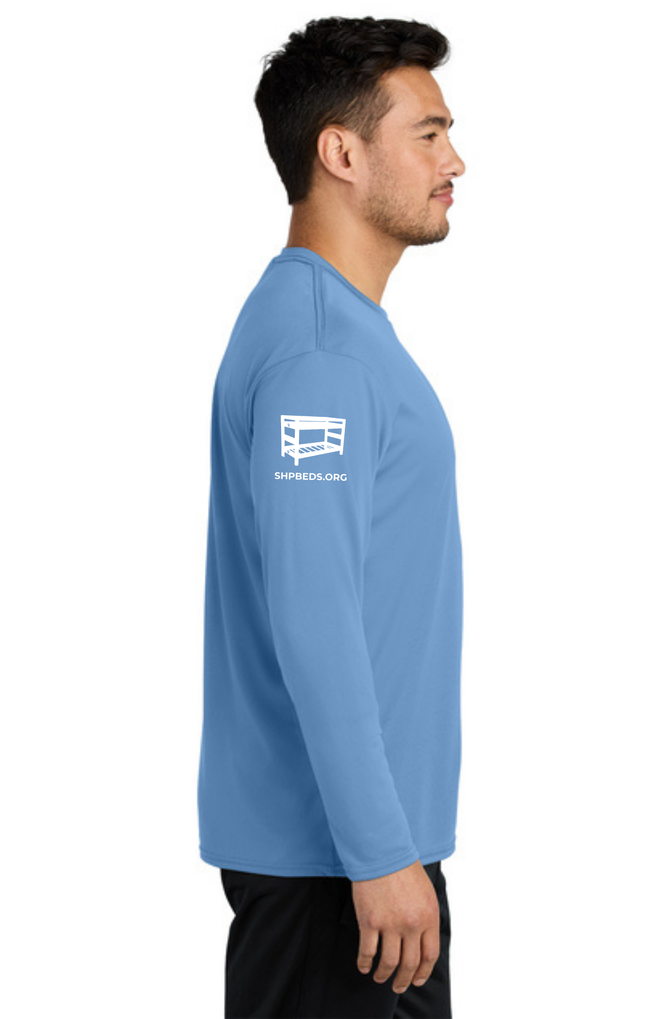 Chapter - ADULT UV Performance Long Sleeve (CAROLINA BLUE) - "CHAPTER NAME"