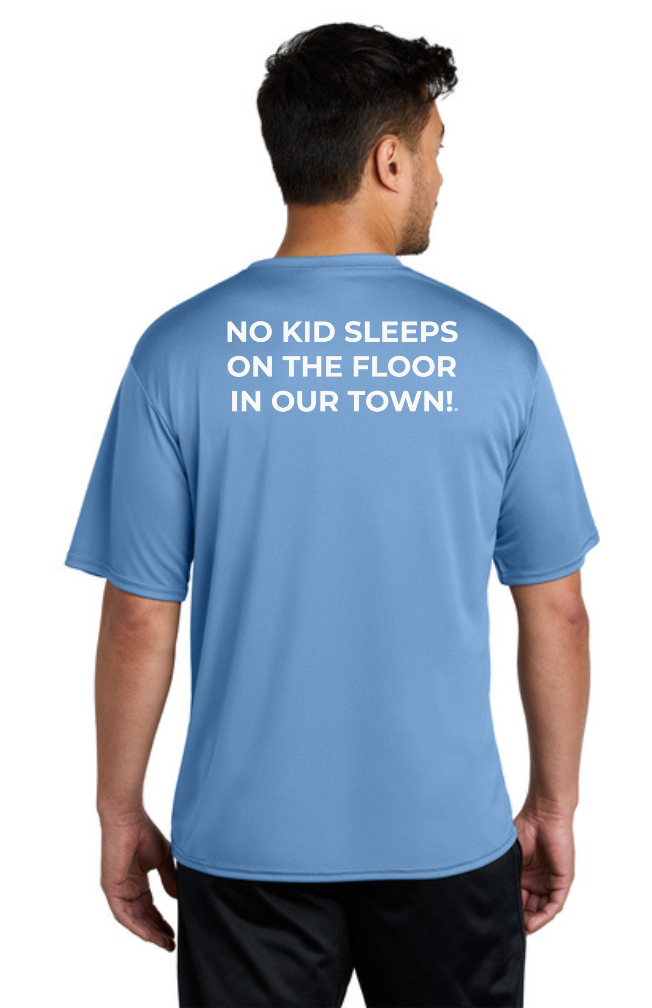 Chapter - ADULT Performance UV Short Sleeve (CAROLINA BLUE) - "CHAPTER NAME"