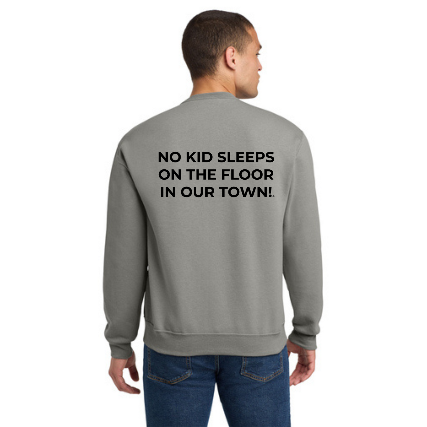 Crewneck Sweatshirt w/ Chapter Name (ROCK) - Black or White Logos