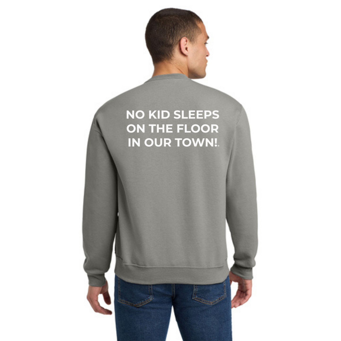 Crewneck Sweatshirt w/ Chapter Name (ROCK) - Black or White Logos