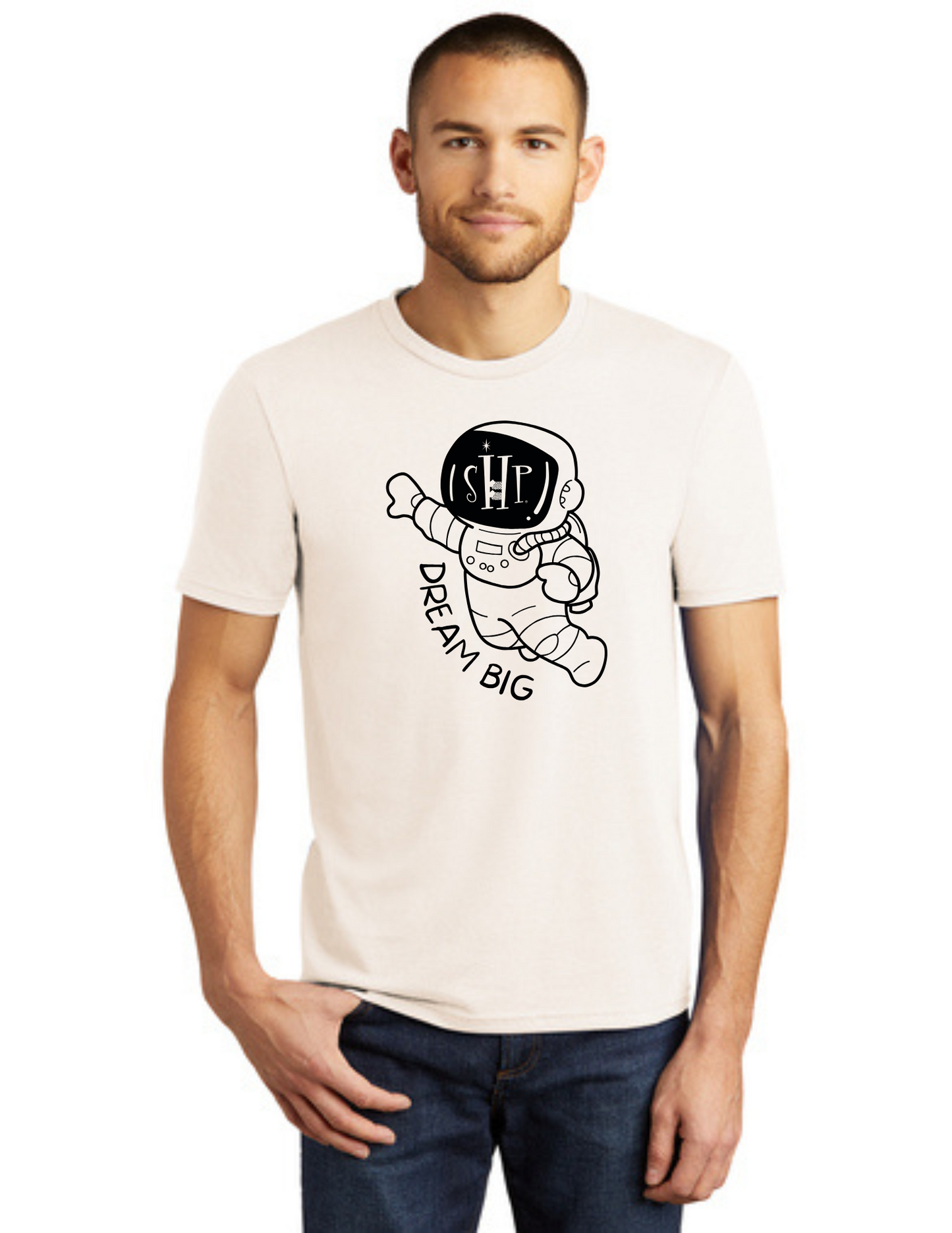 Graphic - ADULT Short Sleeve Shirt (ALL COLORS) - "SHP ASTRONAUT"