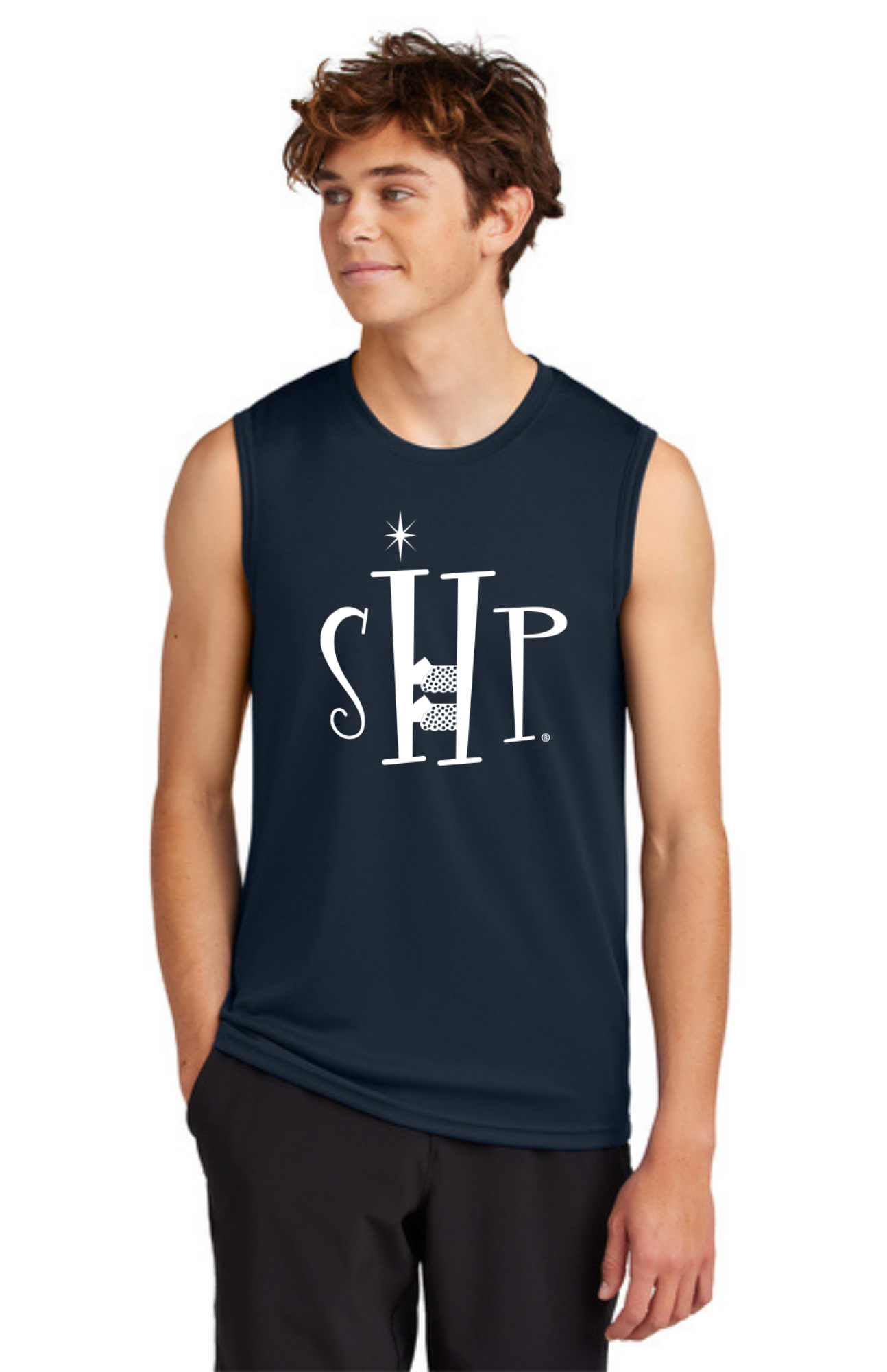 Performance UV Tank (TRUE NAVY) - "SHP" LOGO