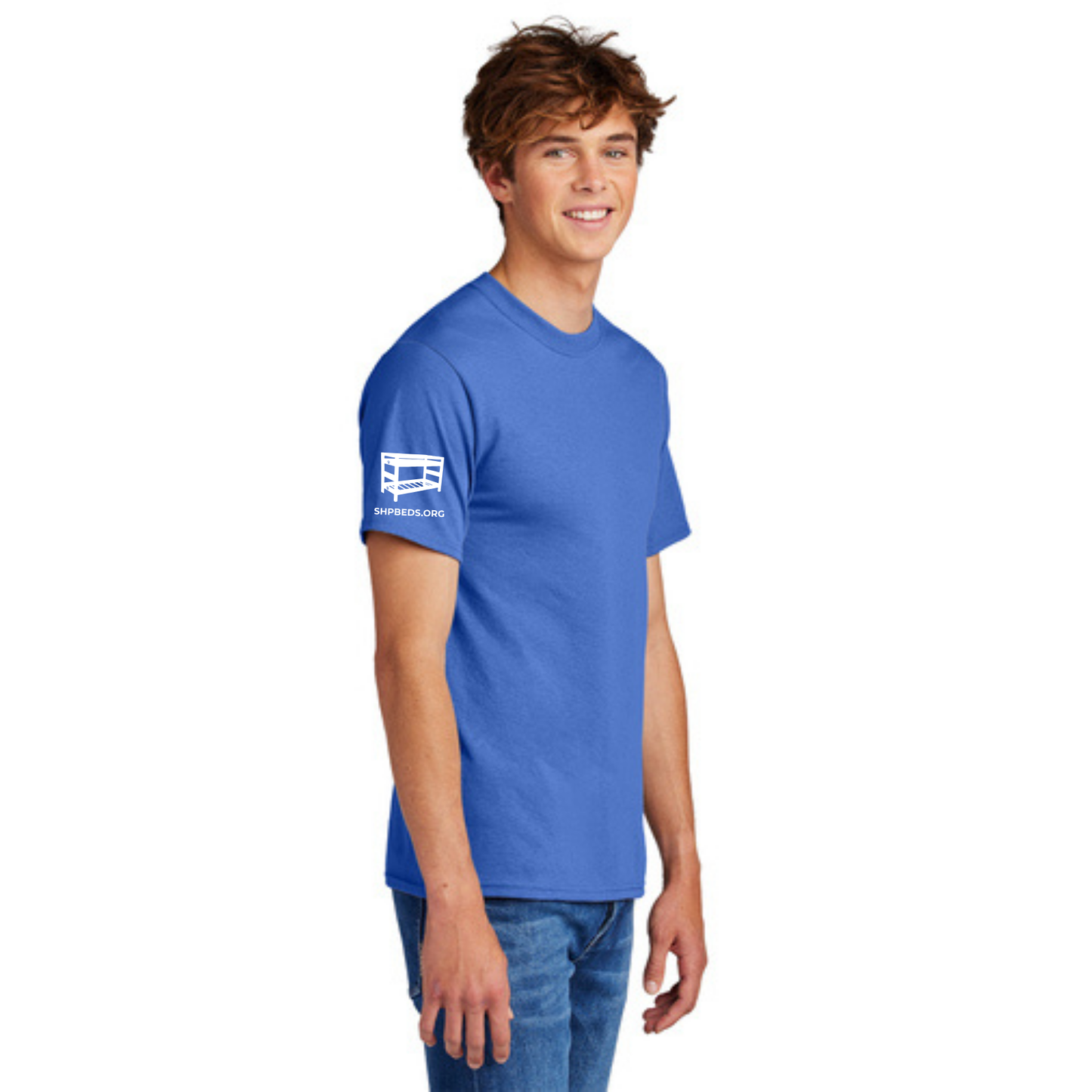 STAFF (TALL) T-Shirt w/ Chapter Name (ROYAL) - Black or White Logos