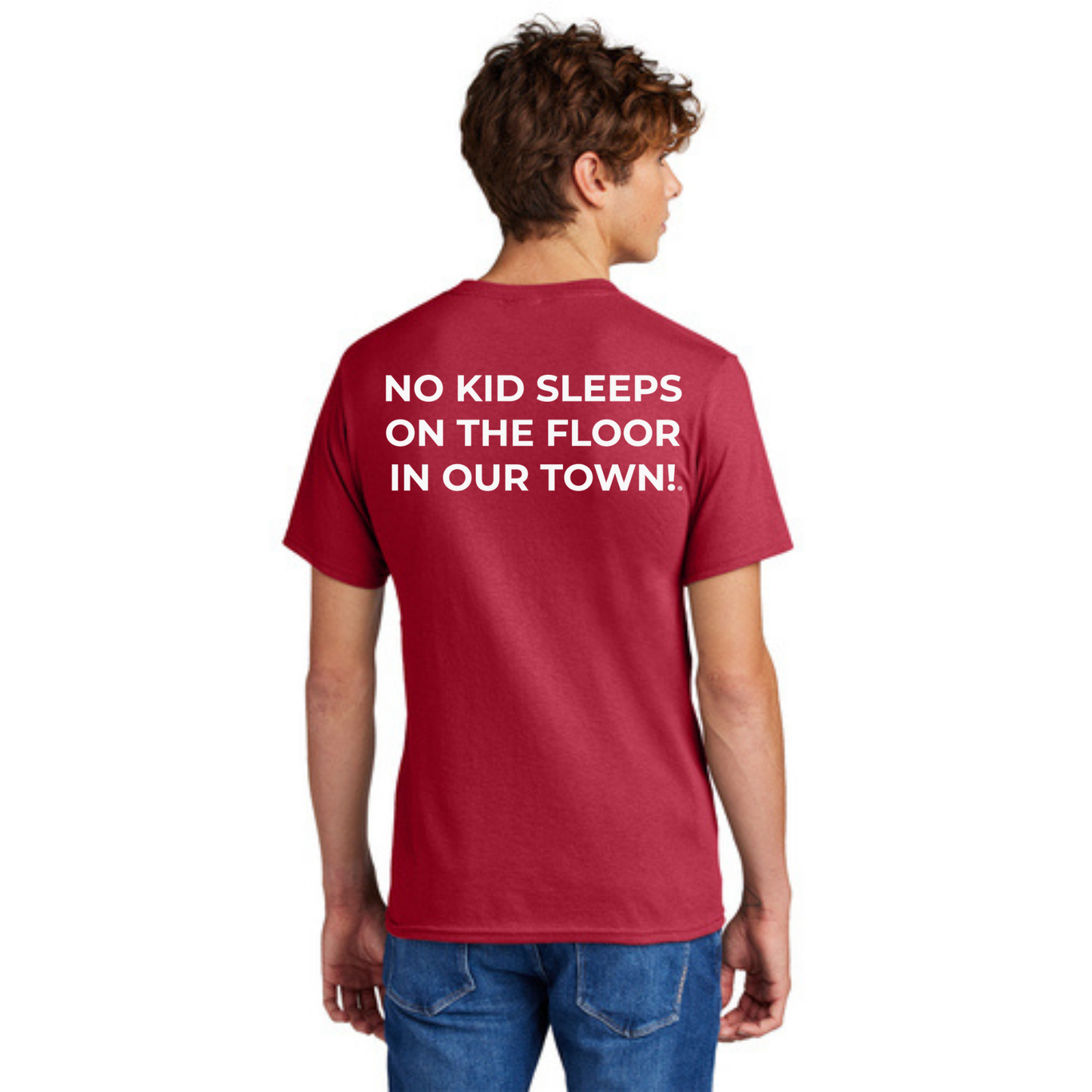 STAFF (TALL) T-Shirt w/ Chapter Name (RED) - Black or White Logos