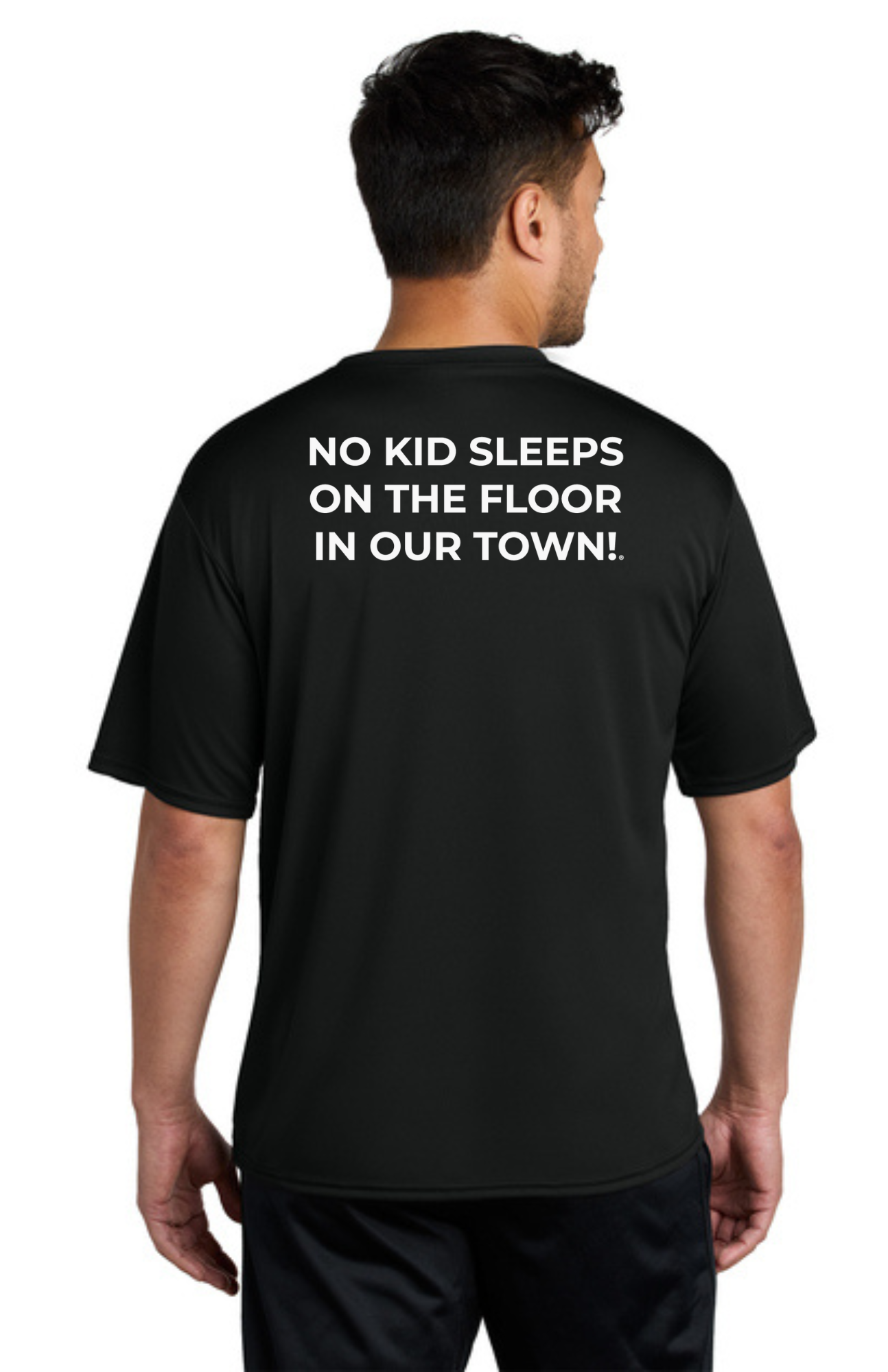 Chapter - ADULT Performance UV Short Sleeve (JET BLACK) - "CHAPTER NAME"