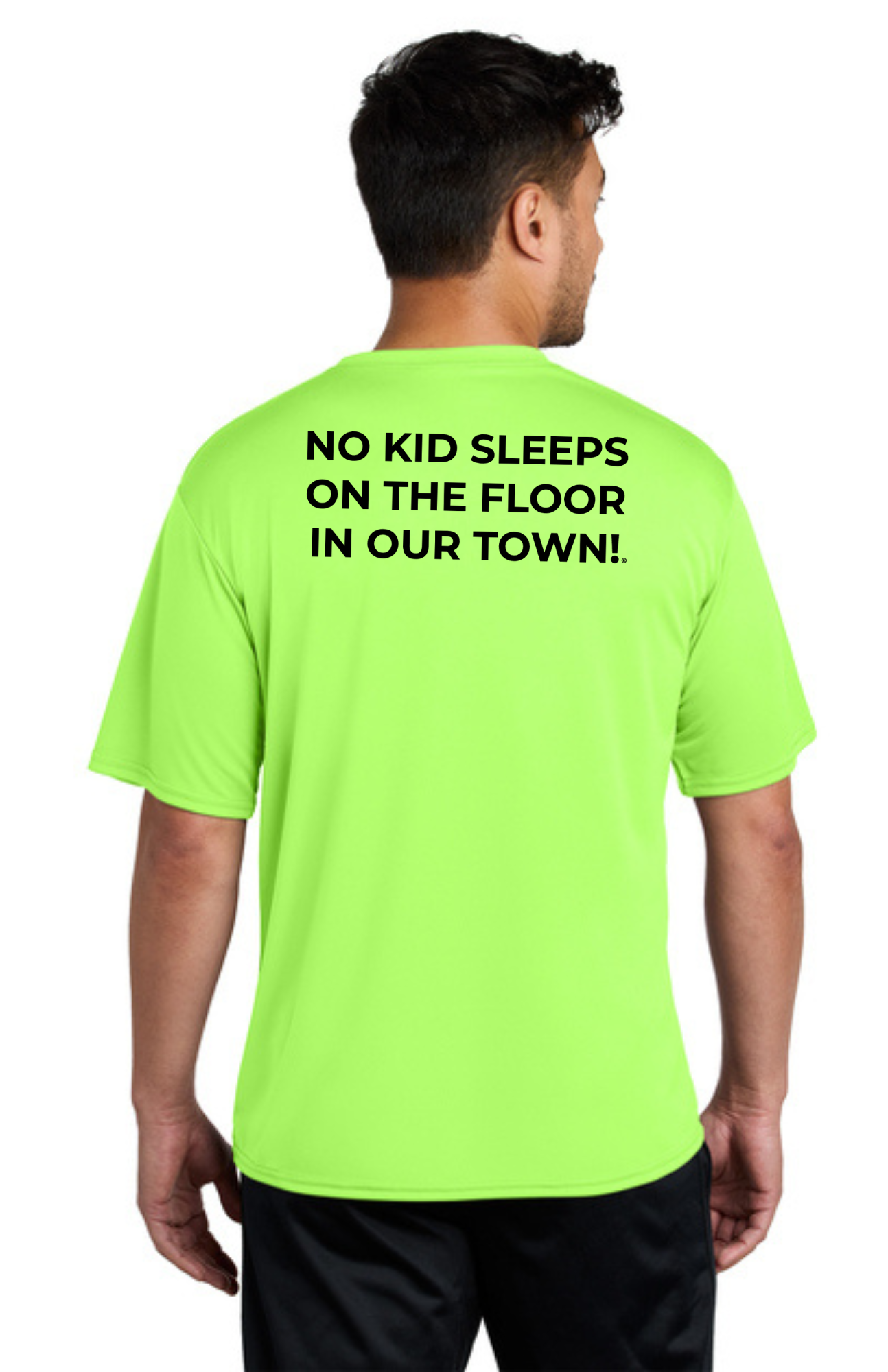 Chapter - ADULT Performance UV Short Sleeve (NEON GREEN) - "CHAPTER NAME"