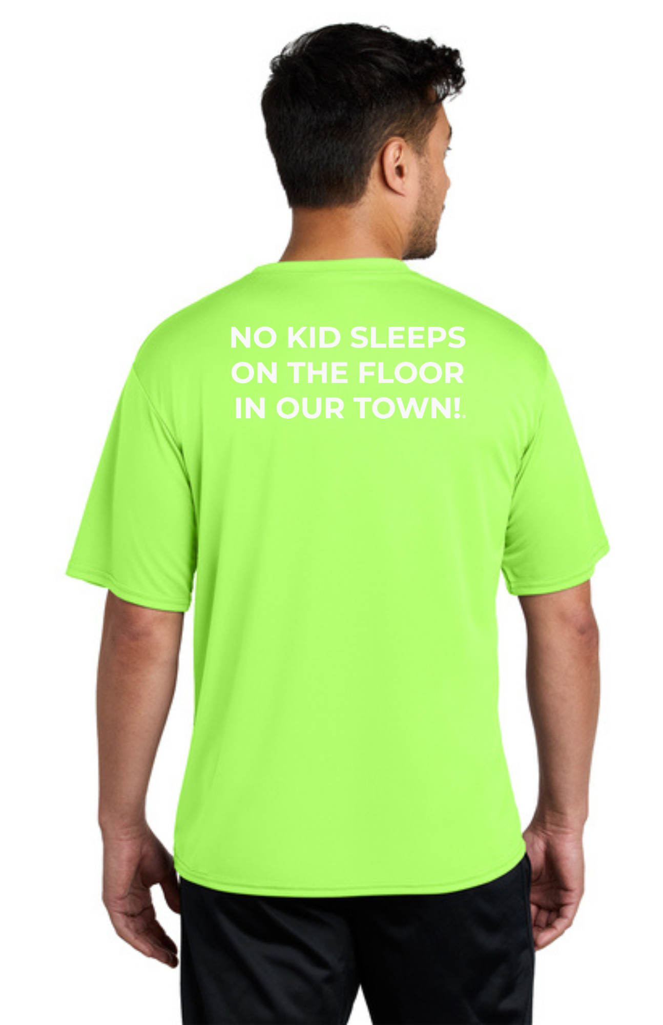 Chapter - ADULT Performance UV Short Sleeve (NEON GREEN) - "CHAPTER NAME"