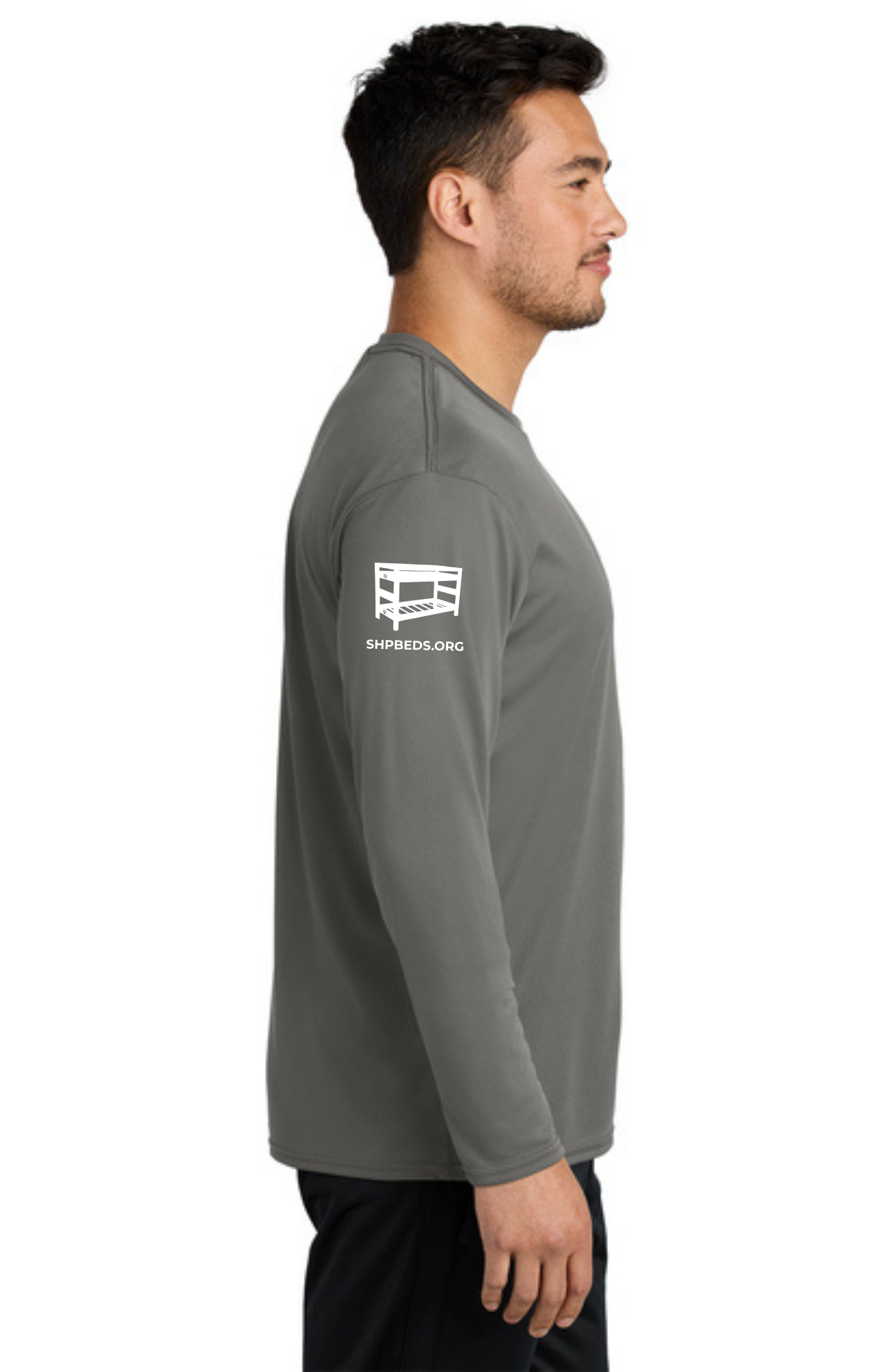 Chapter - ADULT UV Performance Long Sleeve (GREY CONCRETE) - "CHAPTER NAME"