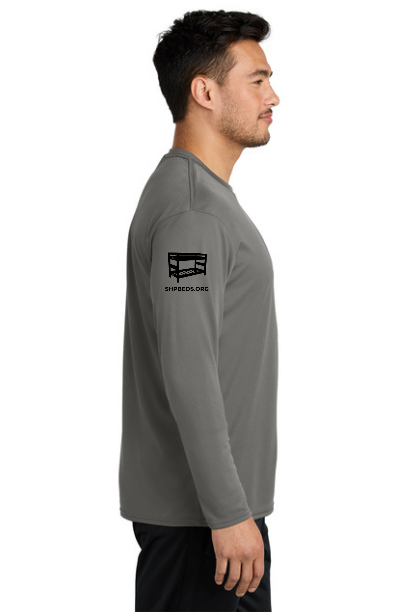 Chapter - ADULT UV Performance Long Sleeve (GREY CONCRETE) - "CHAPTER NAME"
