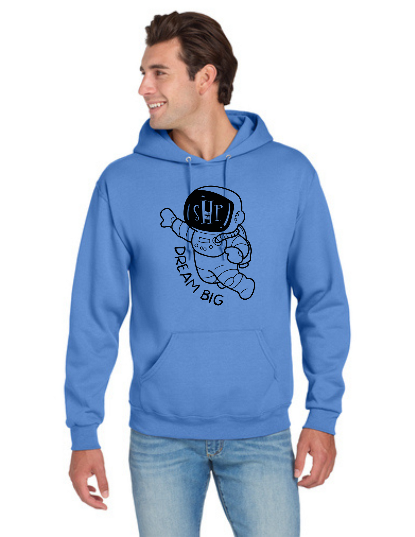 Graphic - ADULT Hoodie (ALL COLORS) - "ASTRONAUT"