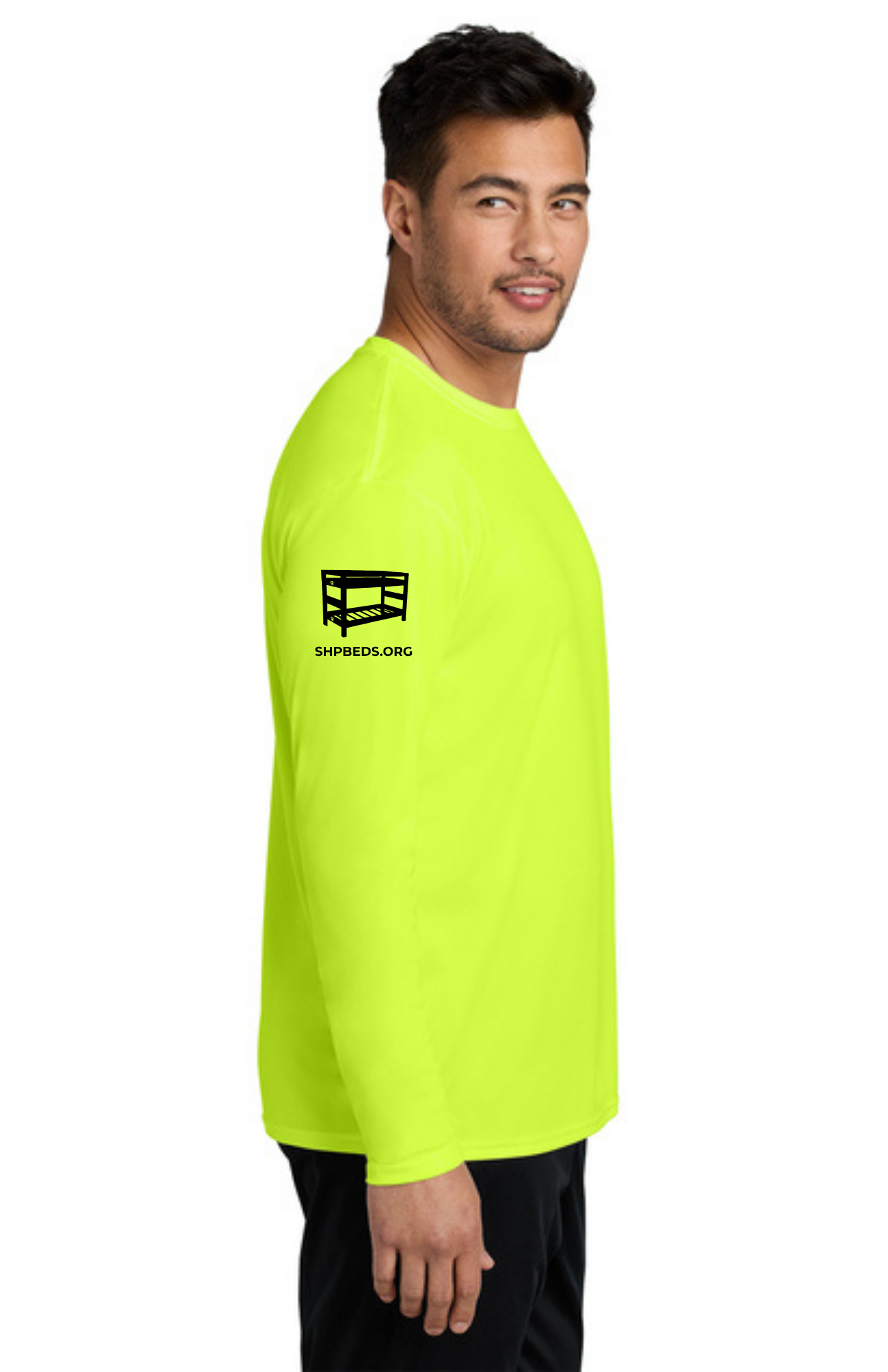 Chapter - ADULT UV Performance Long Sleeve (NEON YELLOW) - "CHAPTER NAME"