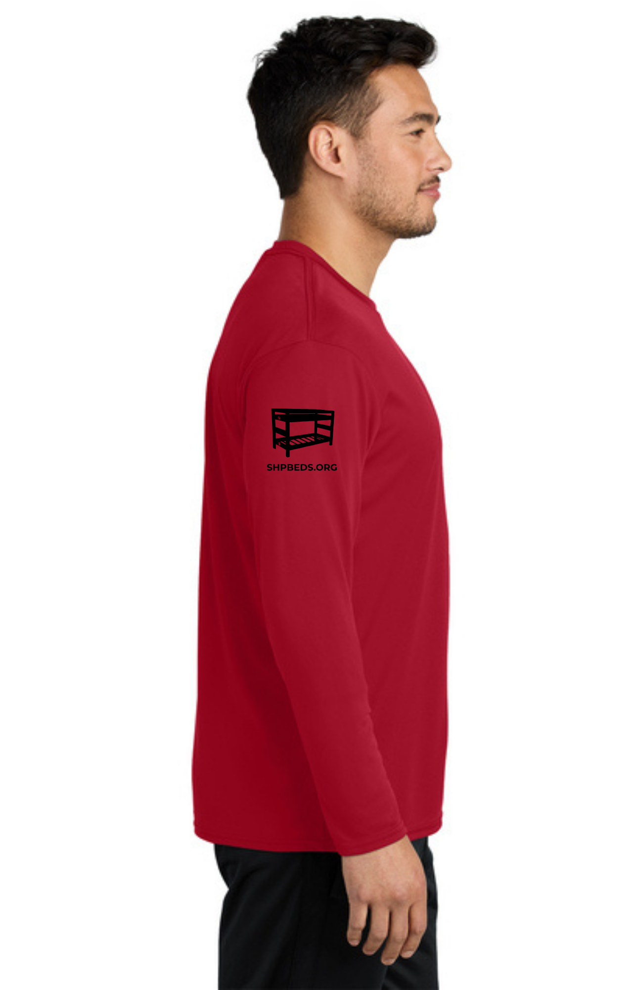 Chapter - ADULT UV Performance Long Sleeve (RED) - "CHAPTER NAME"