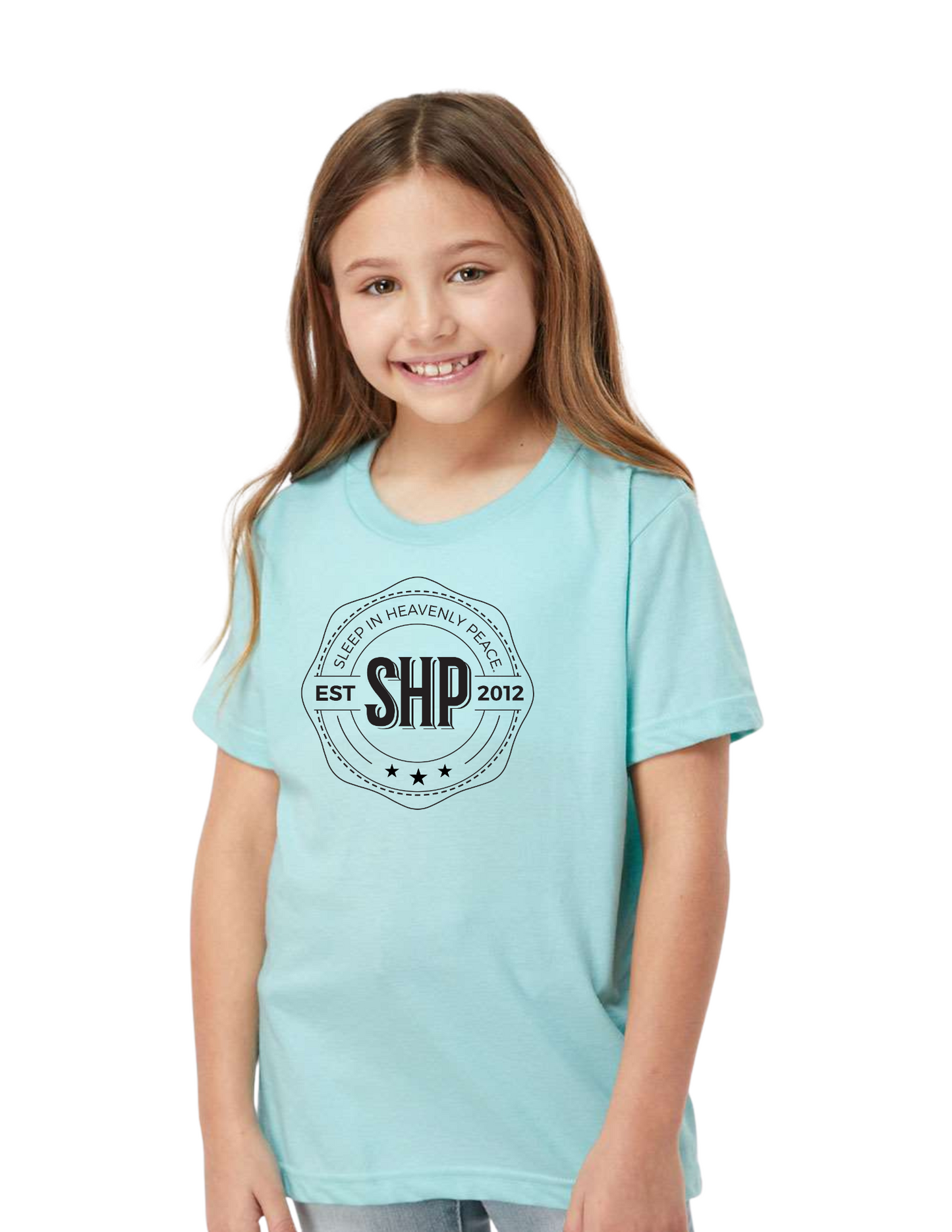 LEGACY - YOUTH Tee (LIGHT BLUE) - “ESTABLISHED” LOGO