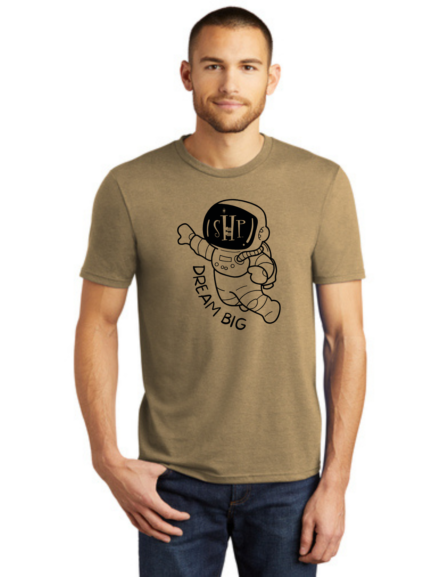 Graphic - ADULT Short Sleeve Shirt (ALL COLORS) - "SHP ASTRONAUT"
