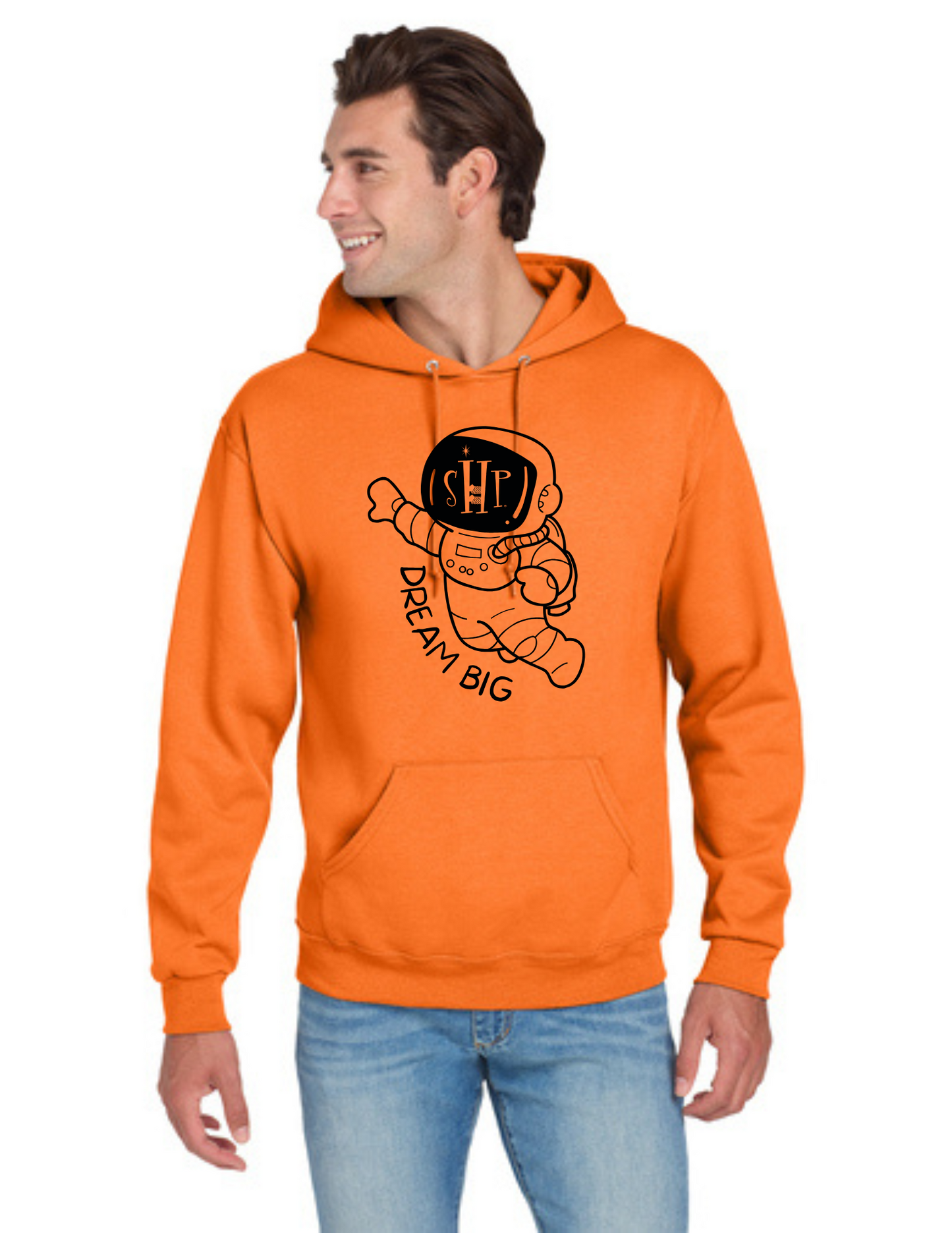 Graphic - ADULT Hoodie (ALL COLORS) - "ASTRONAUT"