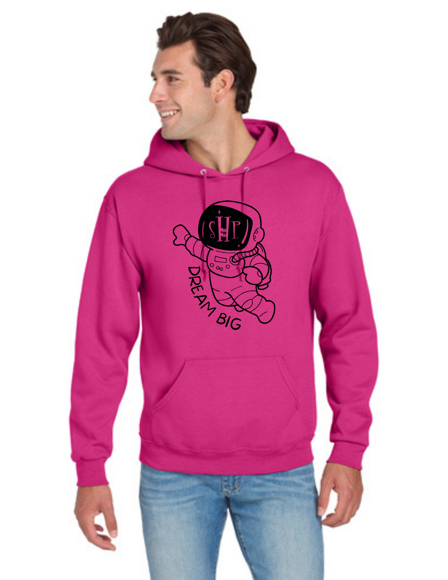 Graphic - ADULT Hoodie (ALL COLORS) - "ASTRONAUT"