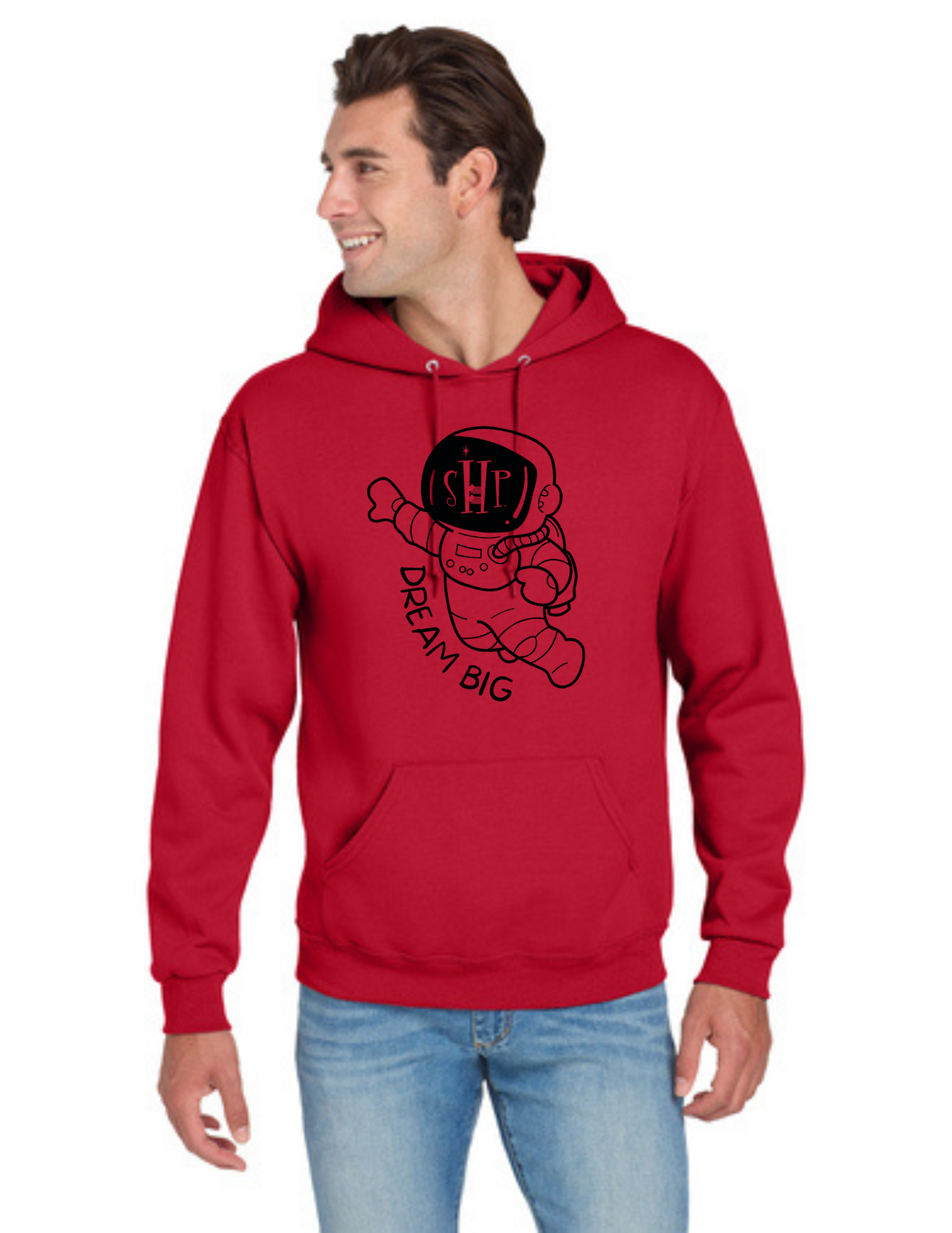 Graphic - ADULT Hoodie (ALL COLORS) - "ASTRONAUT"