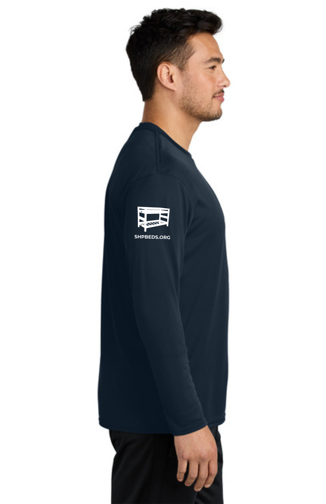 Chapter - ADULT UV Performance Long Sleeve (TRUE NAVY) - "CHAPTER NAME"