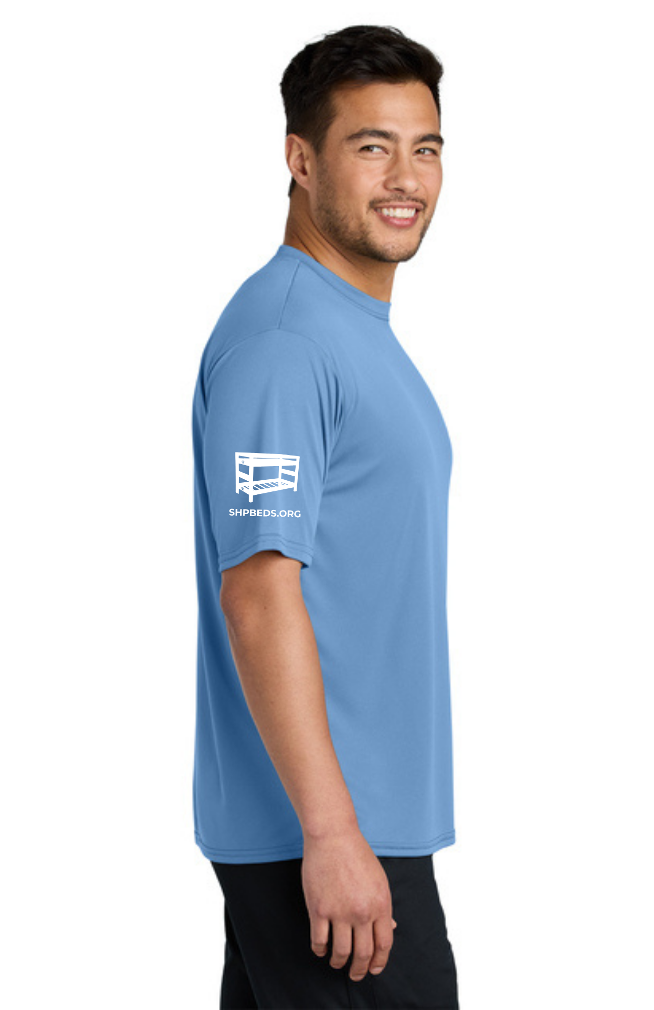 Chapter - ADULT Performance UV Short Sleeve (CAROLINA BLUE) - "CHAPTER NAME"