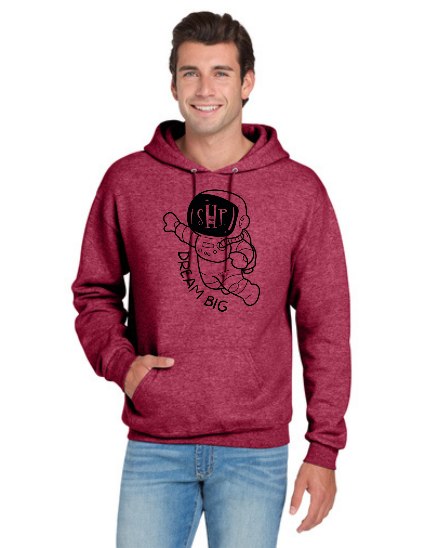 Graphic - ADULT Hoodie (ALL COLORS) - "ASTRONAUT"