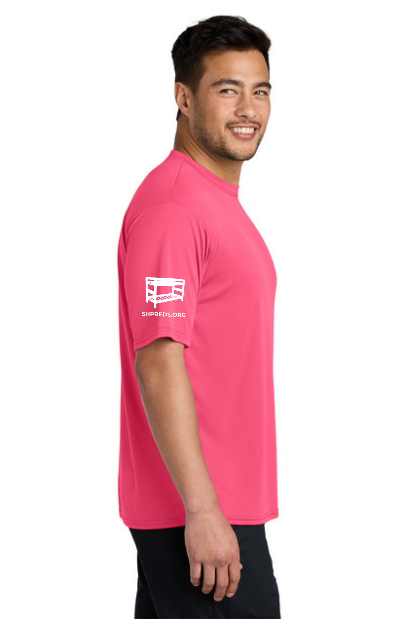 Chapter - ADULT Performance UV Short Sleeve (NEON PINK) - "CHAPTER NAME"