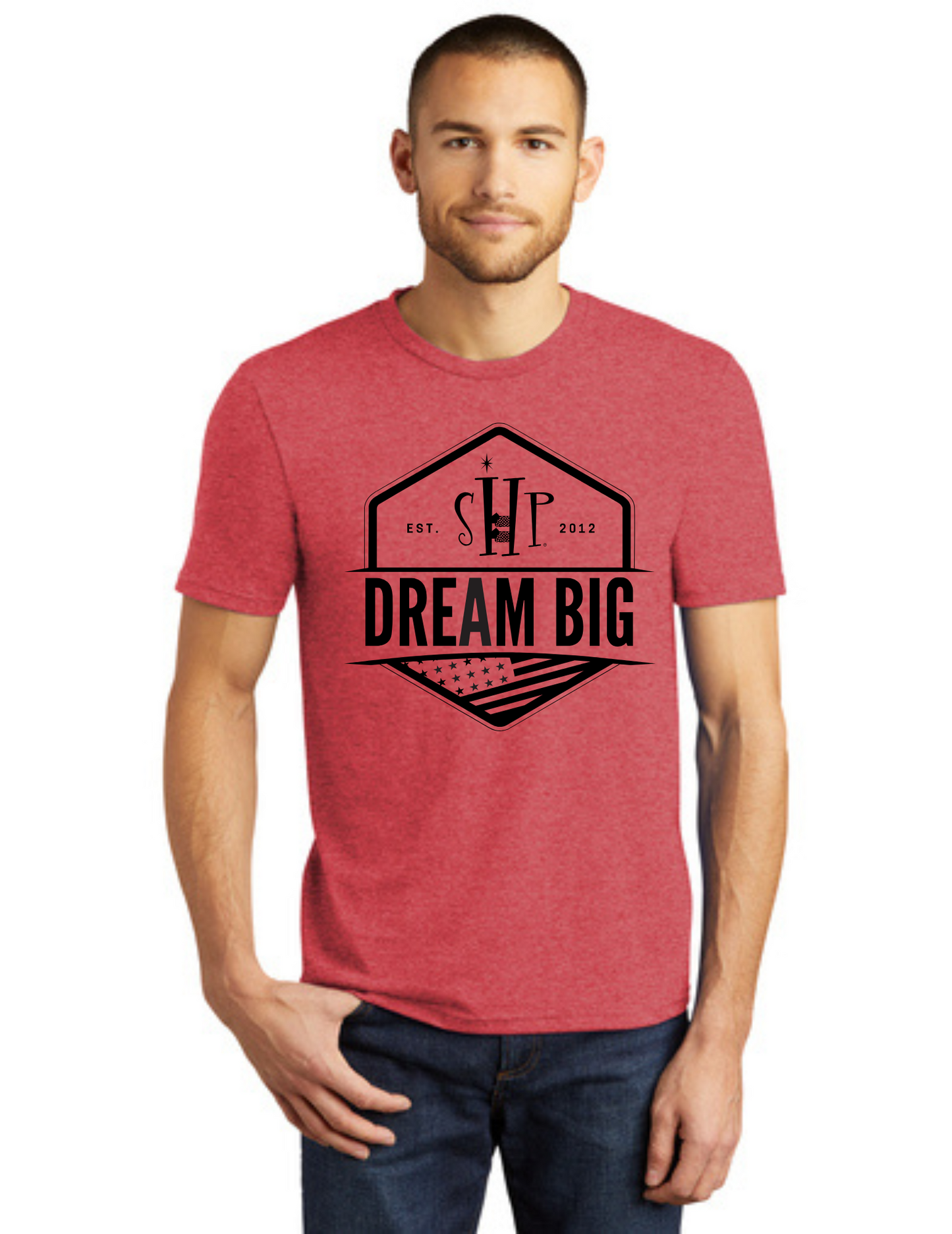 Graphic - ADULT Short Sleeve Shirt (ALL COLORS) - "SHP DREAM FLAG"