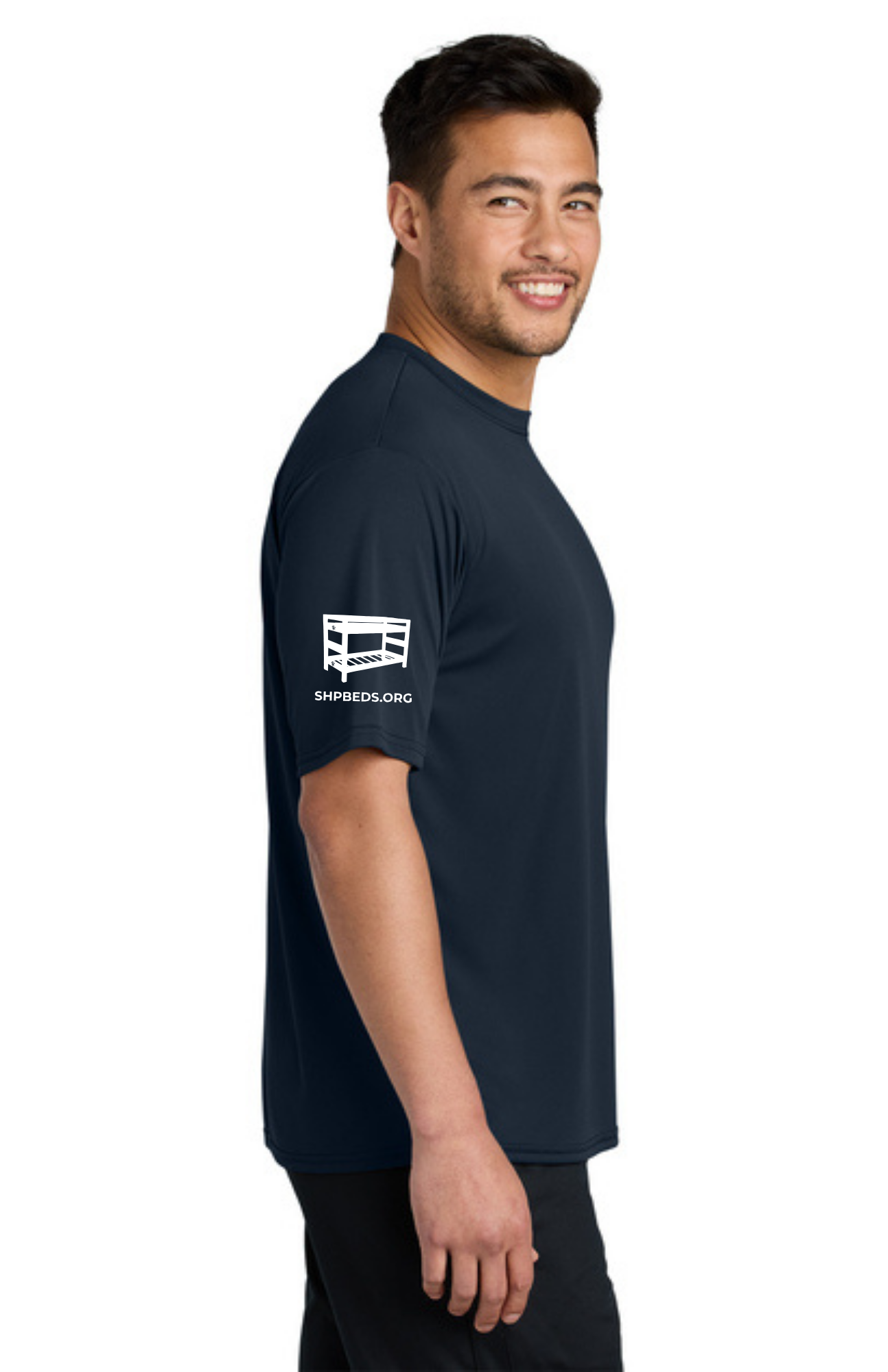 Chapter - ADULT Performance UV Short Sleeve (JET BLACK) - "CHAPTER NAME"