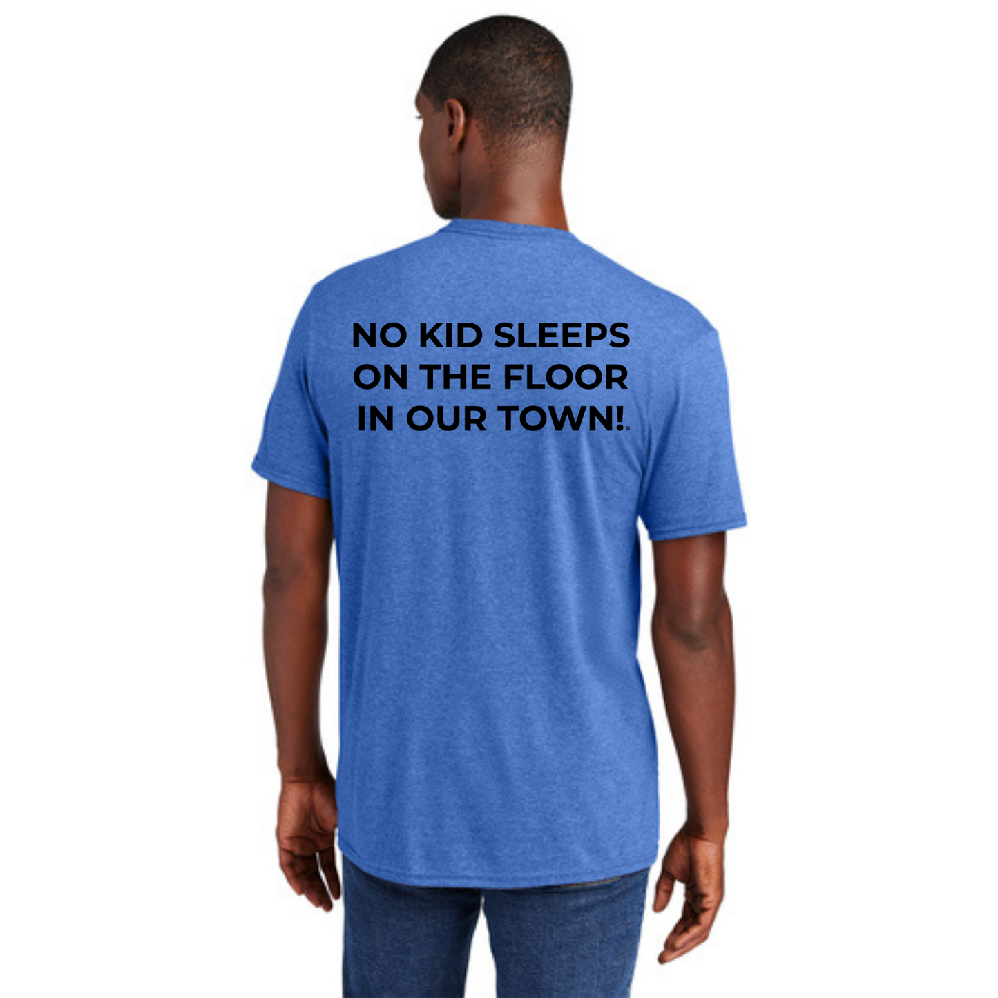 STAFF T-Shirt w/ Chapter Name (HEATHERED ROYAL) - Black or White Logos