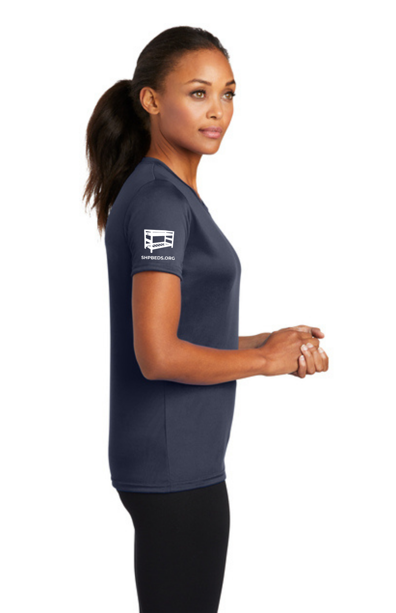 Chapter - WOMEN'S Performance UV Short Sleeve (DEEP NAVY) - "CHAPTER NAME"