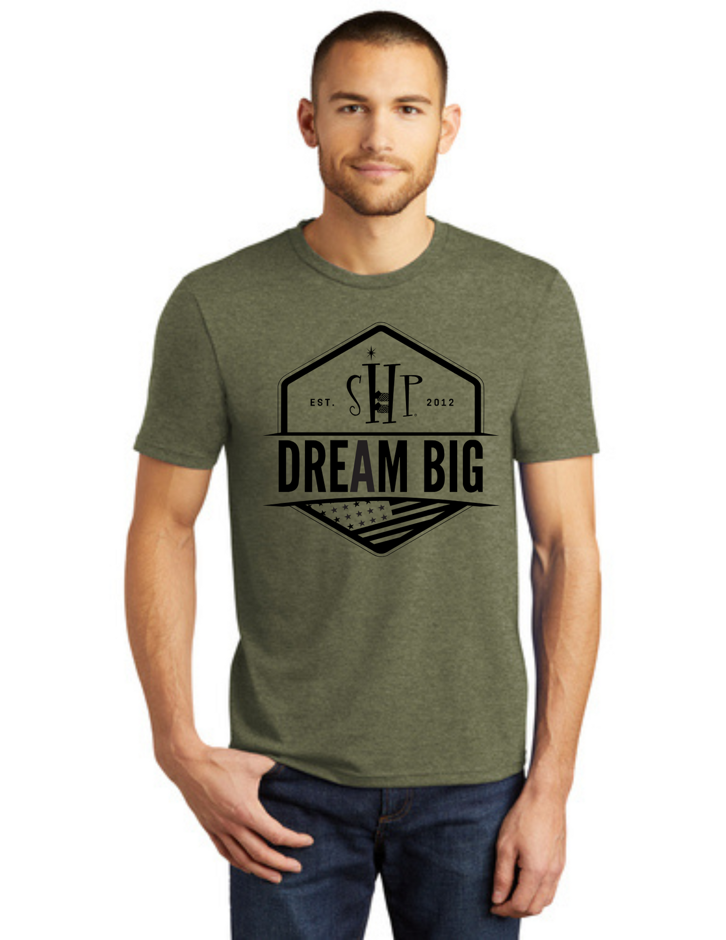 Graphic - ADULT Short Sleeve Shirt (ALL COLORS) - "SHP DREAM FLAG"