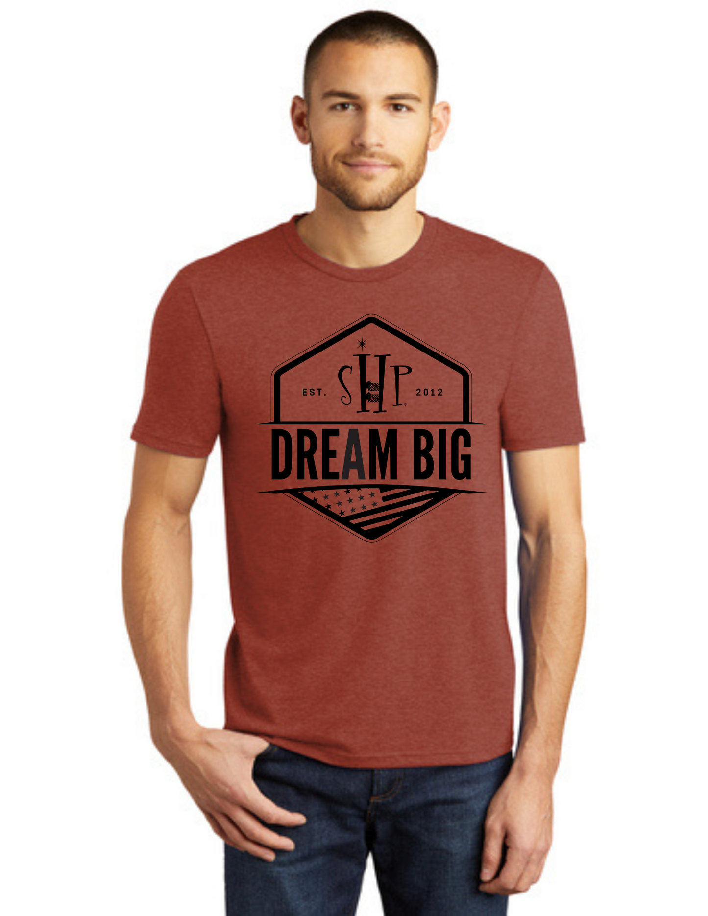 Graphic - ADULT Short Sleeve Shirt (ALL COLORS) - "SHP DREAM FLAG"